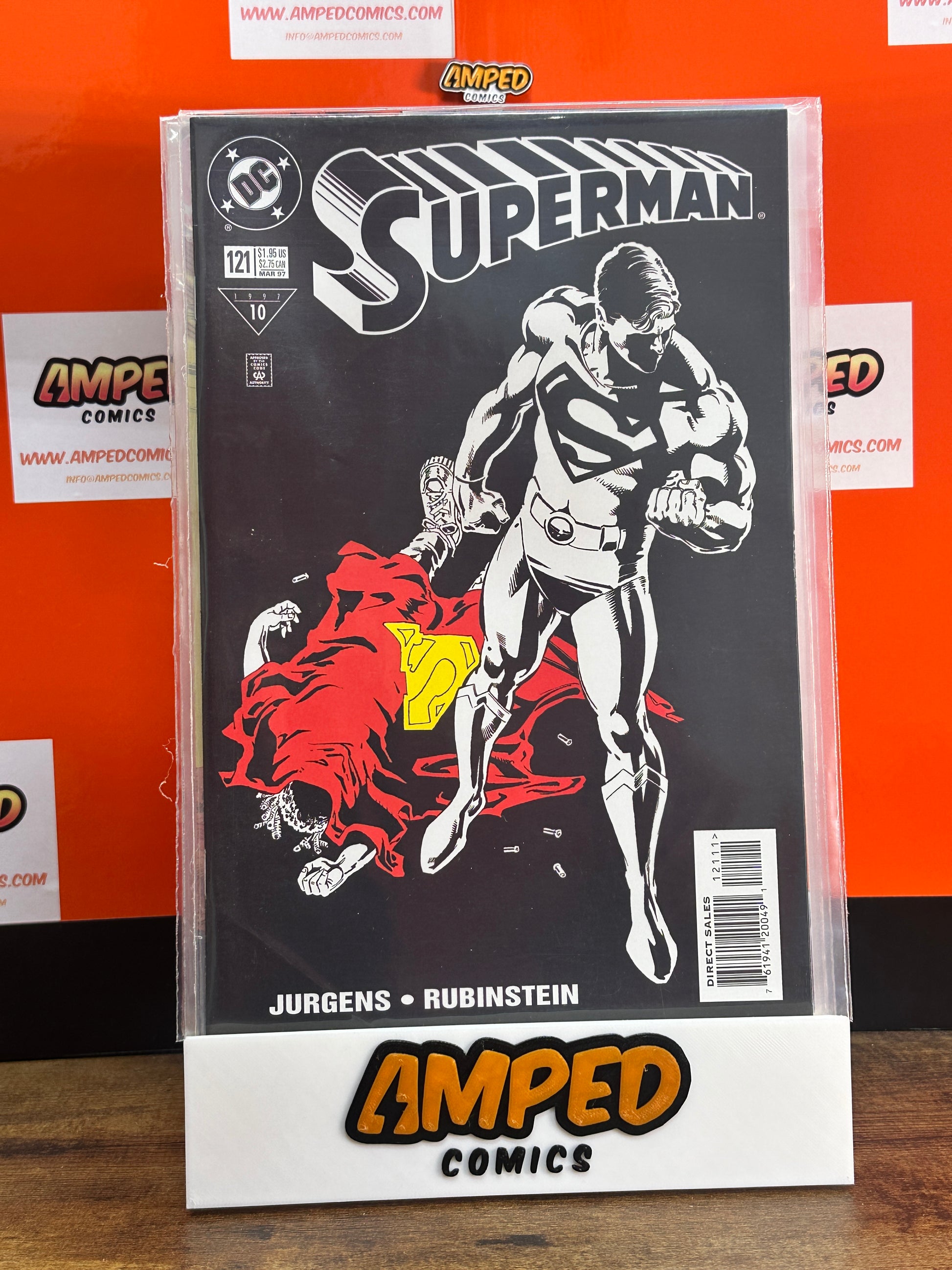 Superman 121 (March 1997, DC) - Jurgens Rubinstein