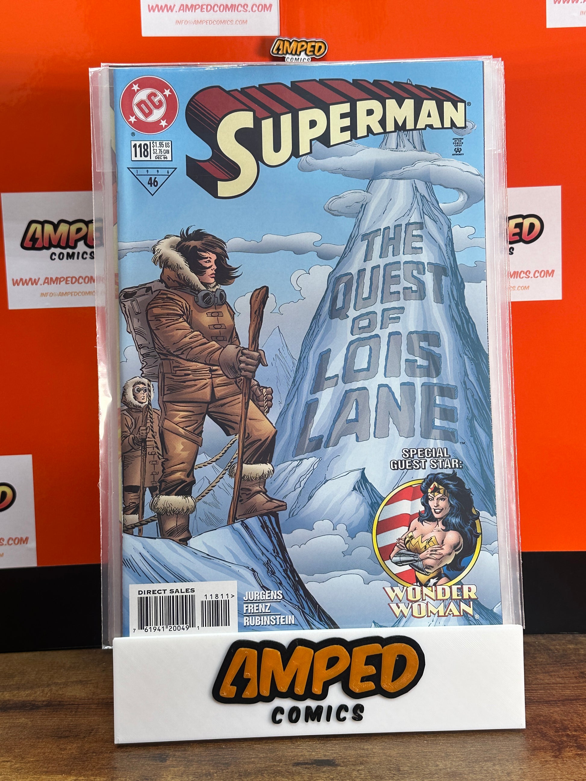 Superman 118 DC Comics 1996 The Quest of Lois Lane Wonder Woman