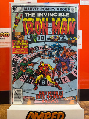 Iron Man 123 Marvel Comics June 1979 Bob Layton Cover Art
