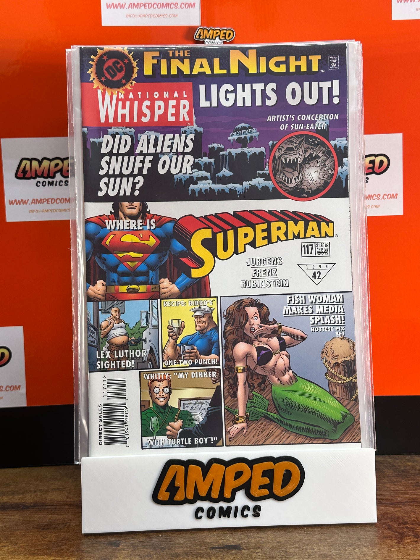 Superman 117 DC Comics 1996 The Final Night Tie-In