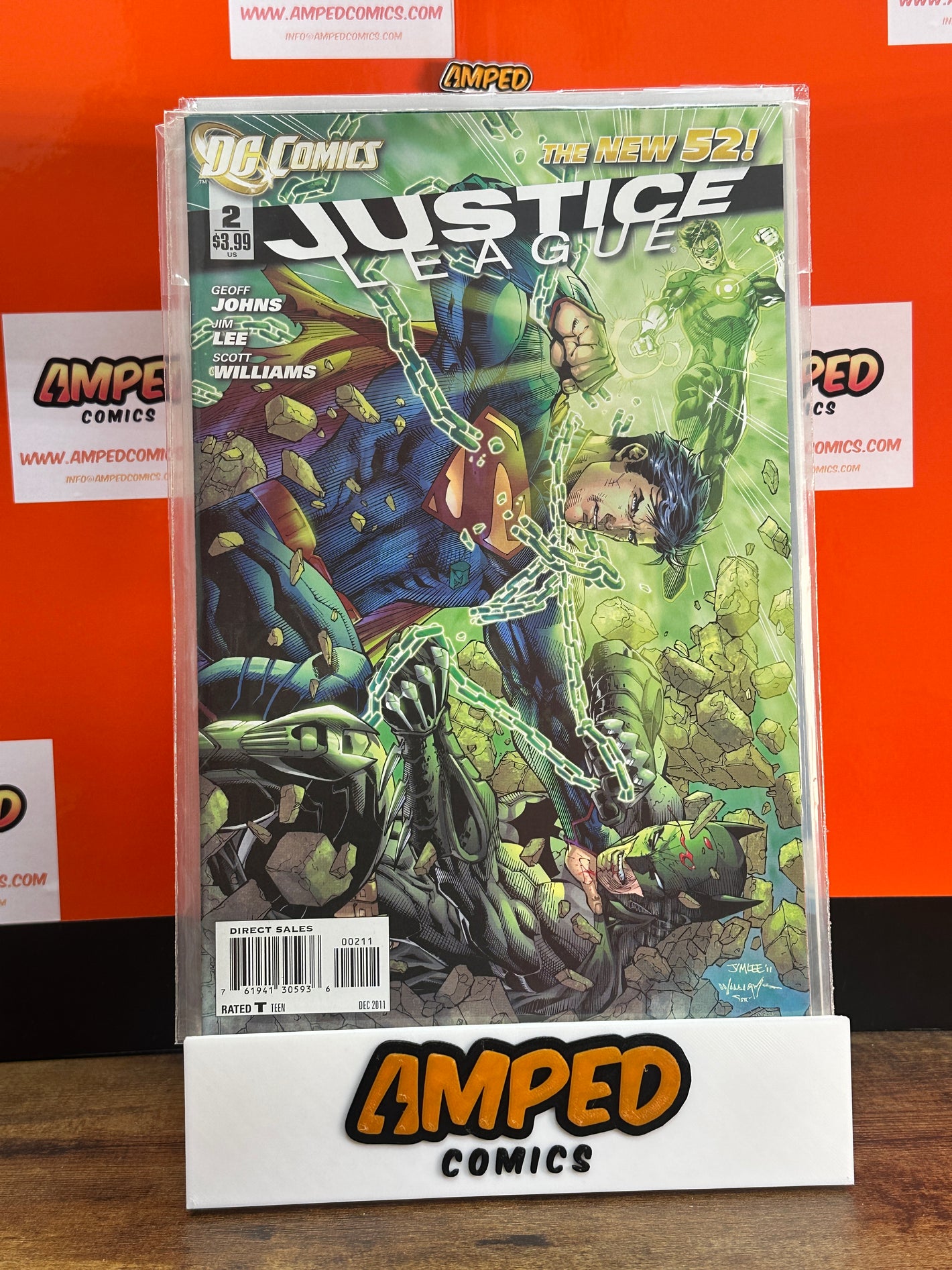 Justice League 2 (2011) DC Comics - The New 52 by Geoff Johns Jim Lee