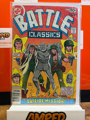 Battle Classics 1 (Oct 1978) DC Comics Suicide Mission Sgt. Rock
