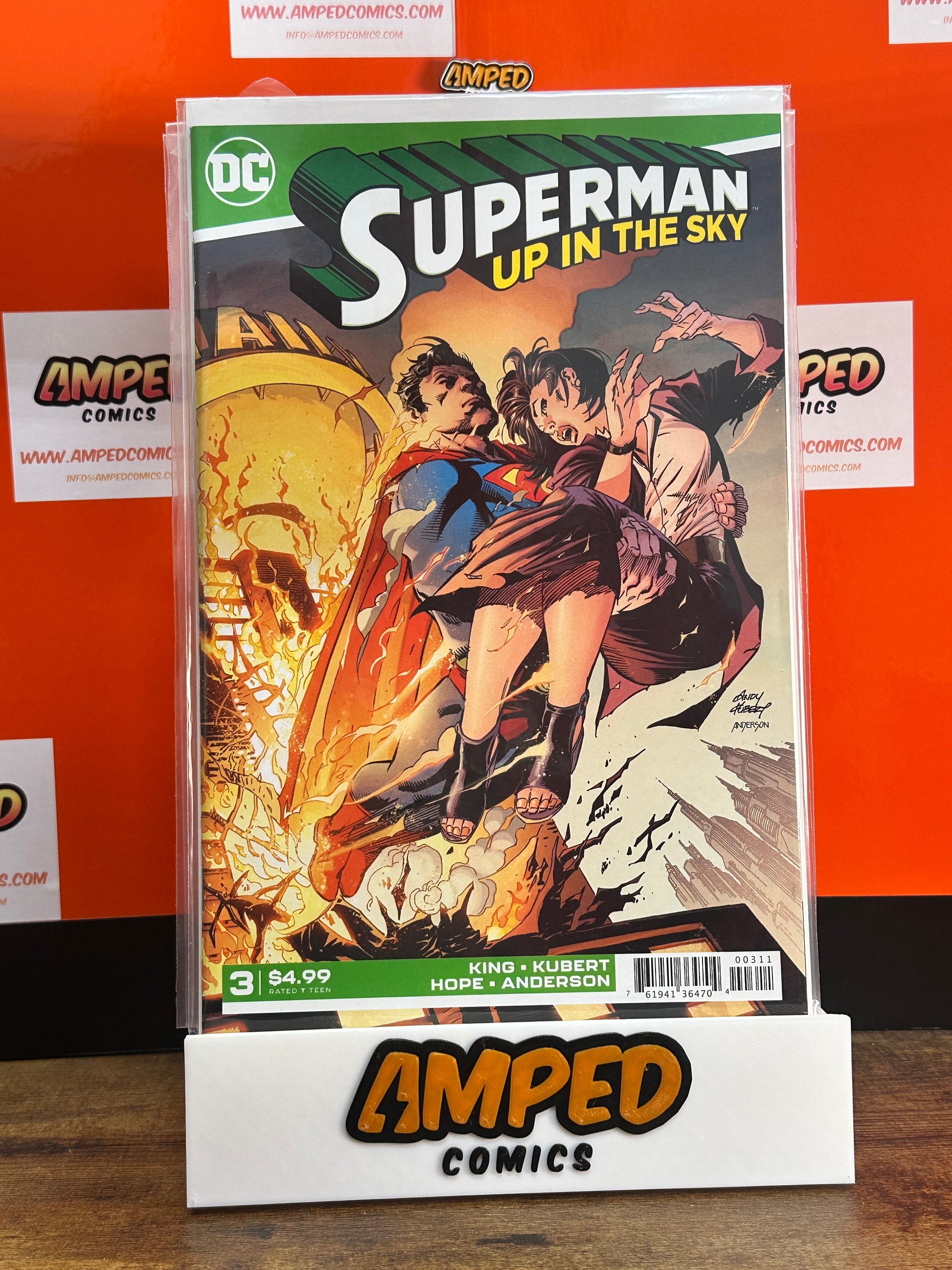 Superman Up in the Sky 3 DC Comics 2019 by King Kubert