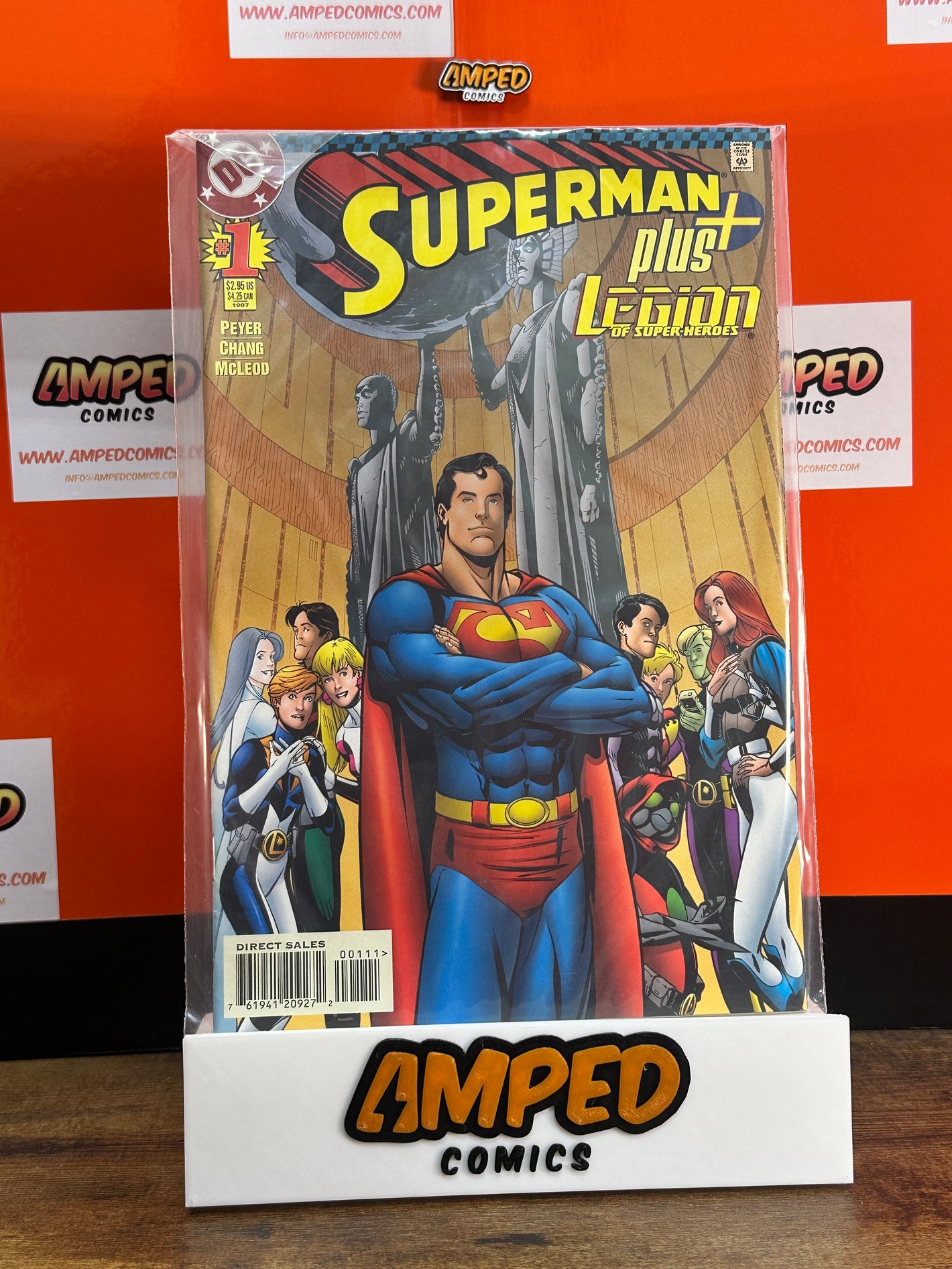 Superman Plus Legion of Super-Heroes 1 DC Comics 1997