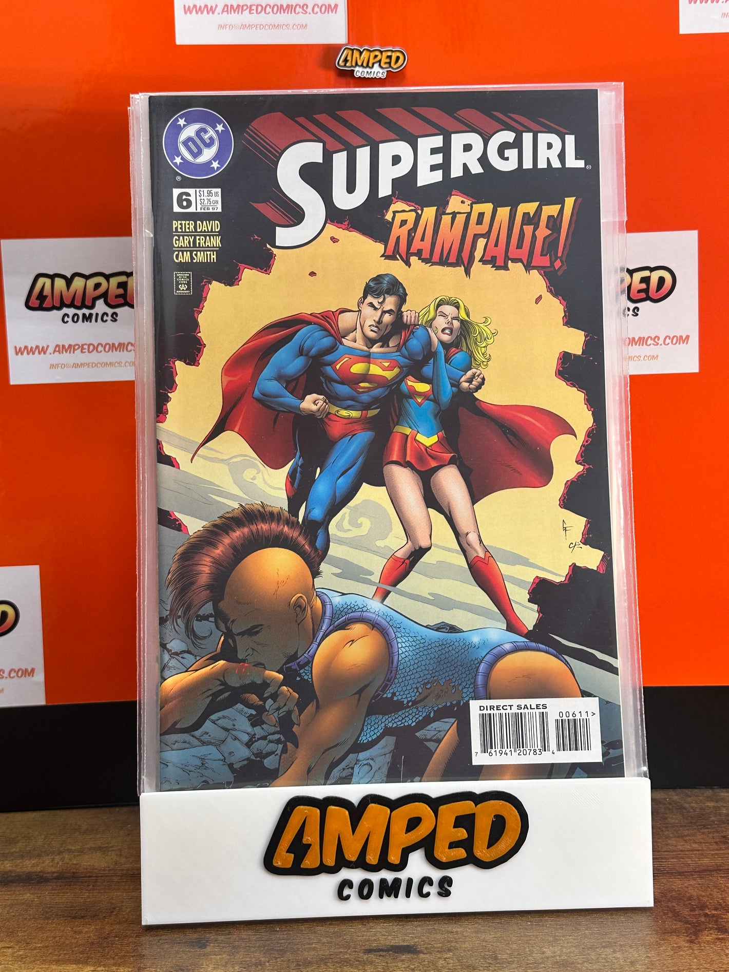 Supergirl 6 DC Comics 1997 Peter David Gary Frank Rampage