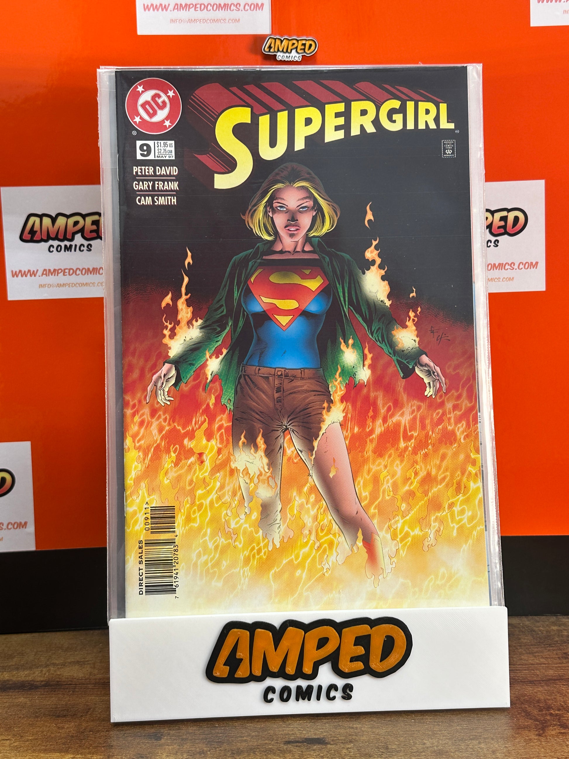 Supergirl 9 DC Comics 1997 Peter David Gary Frank Cam Smith