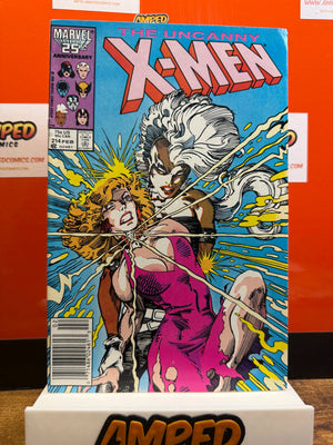 The Uncanny X-Men 214 Marvel 1987 Storm Cover