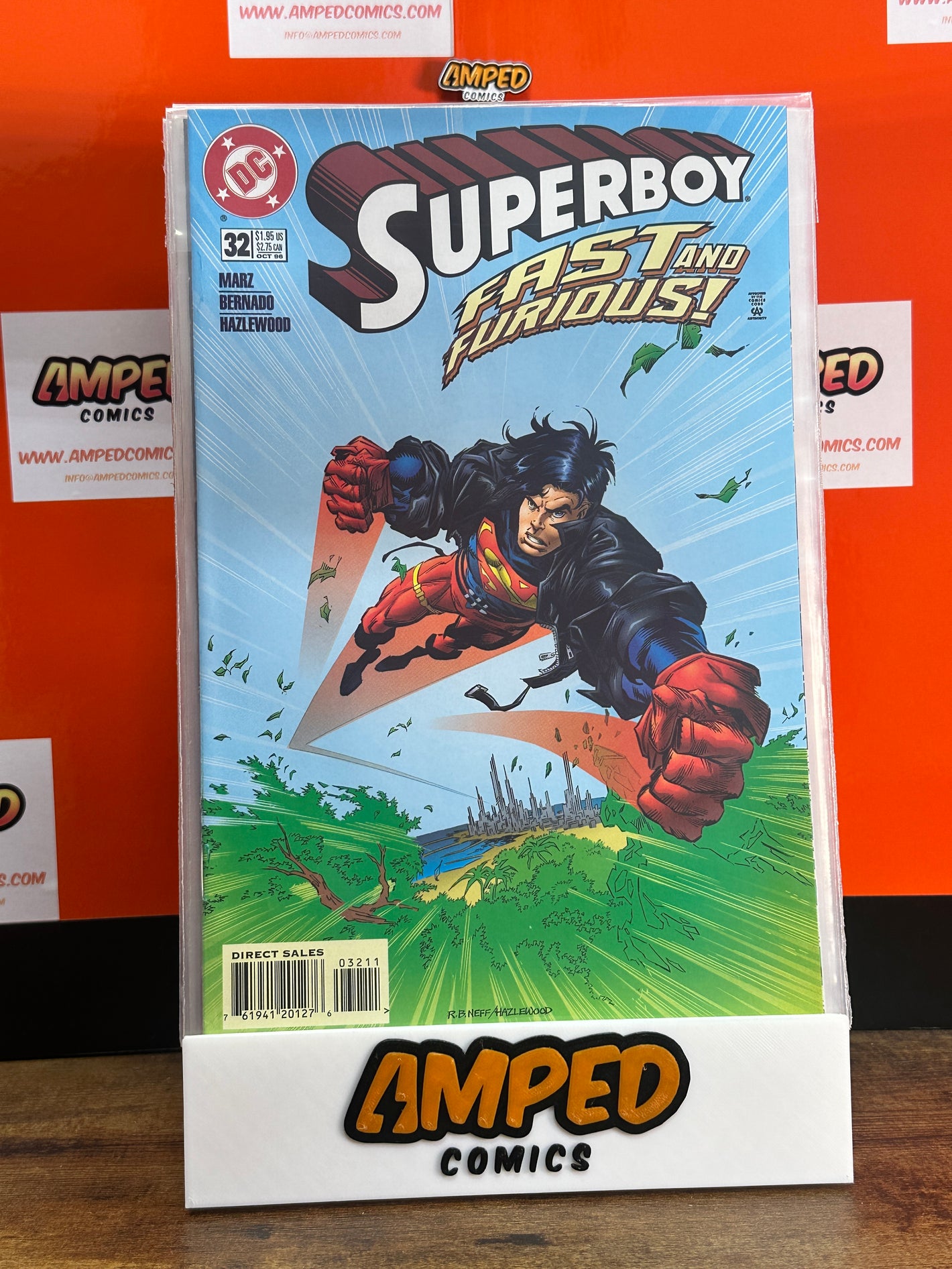 Superboy 32 DC Comics March 1996 Fast and Furious