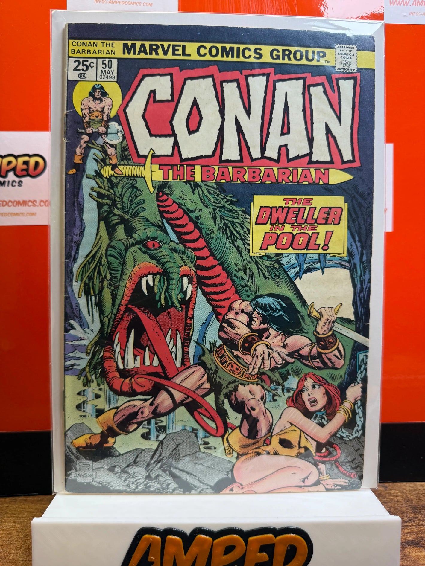 Conan the Barbarian 50 Marvel Comics May 1975
