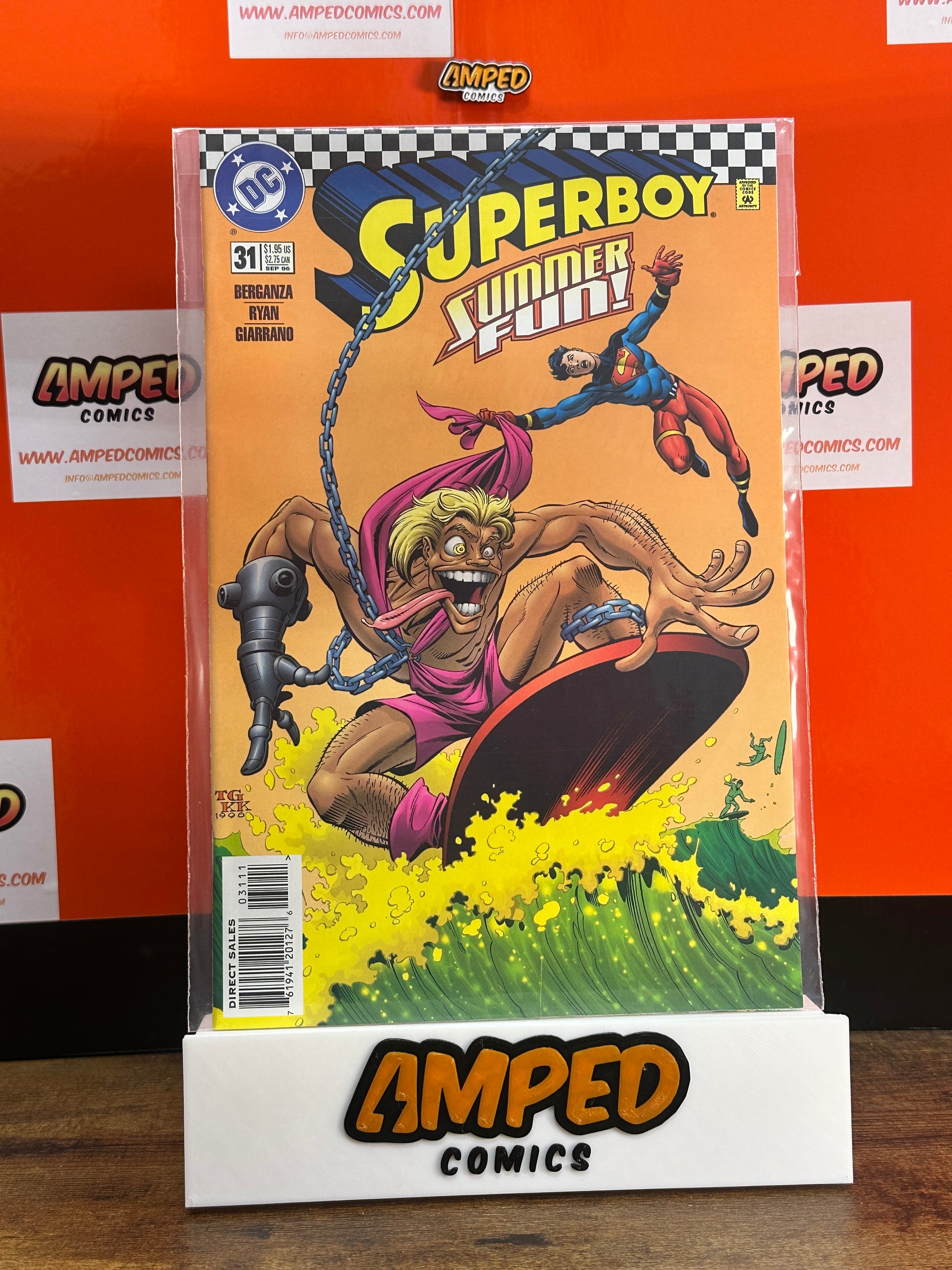 Superboy 31 Summer Fun DC Comics 1996