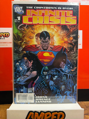 Infinite Crisis 1 (Dec 2005) DC Comics - Geoff Johns, Jimenez, Lanning