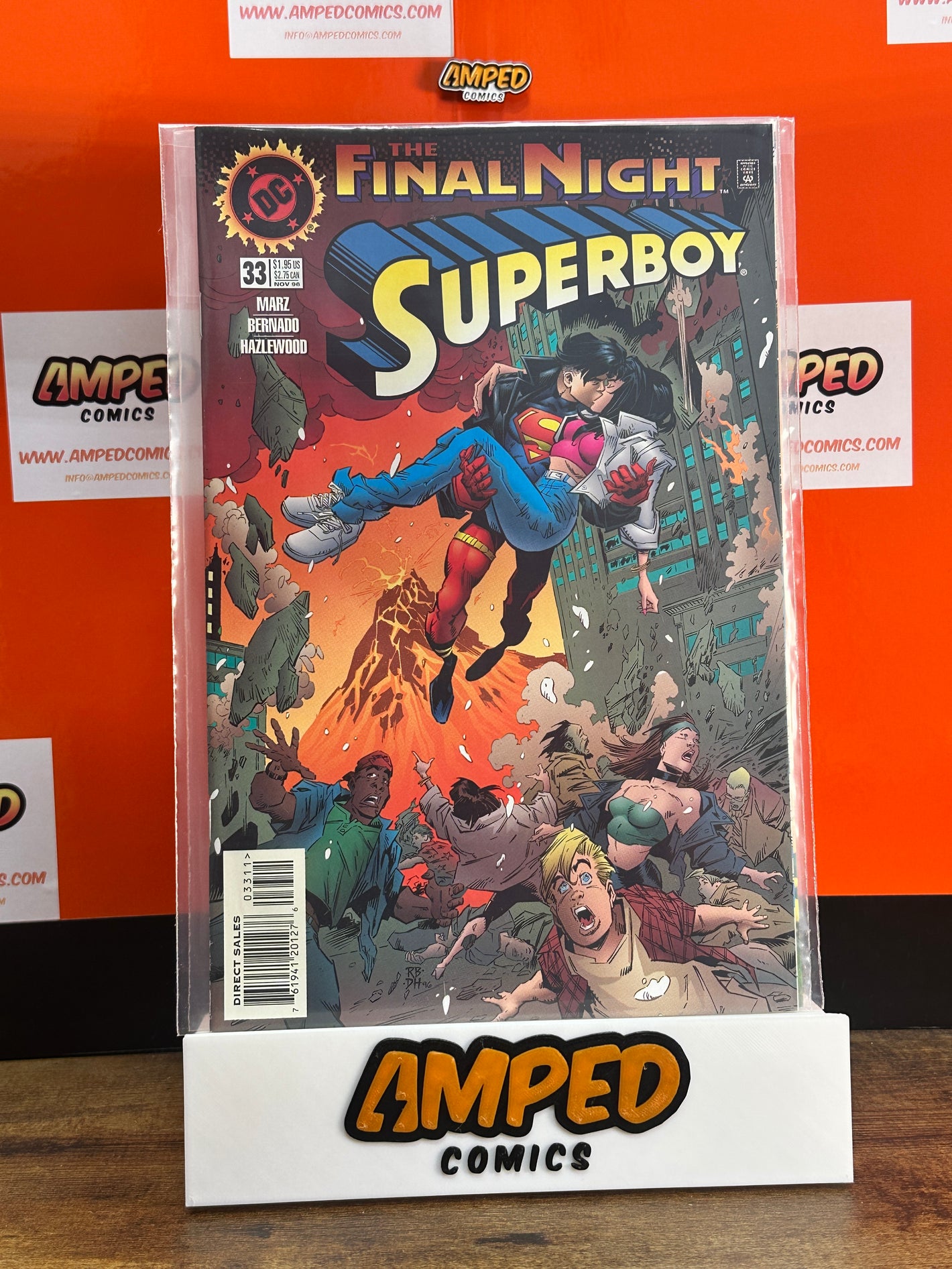 Superboy 33 The Final Night DC Comics 1996