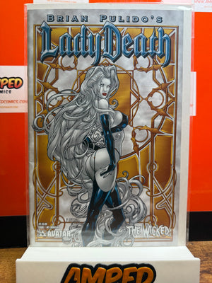 Lady Death The Wicked 1 Art Nouveau Cover Avatar Press