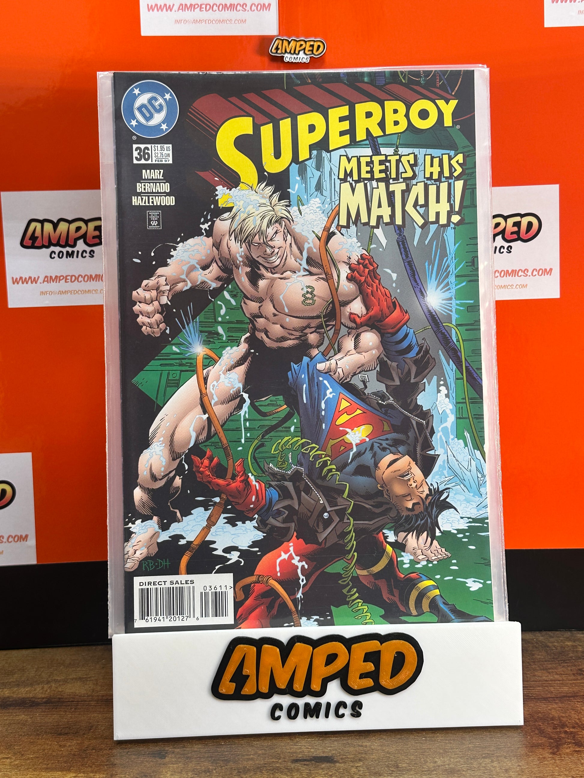 Superboy 36 DC Comics 1997 Ron Marz Story