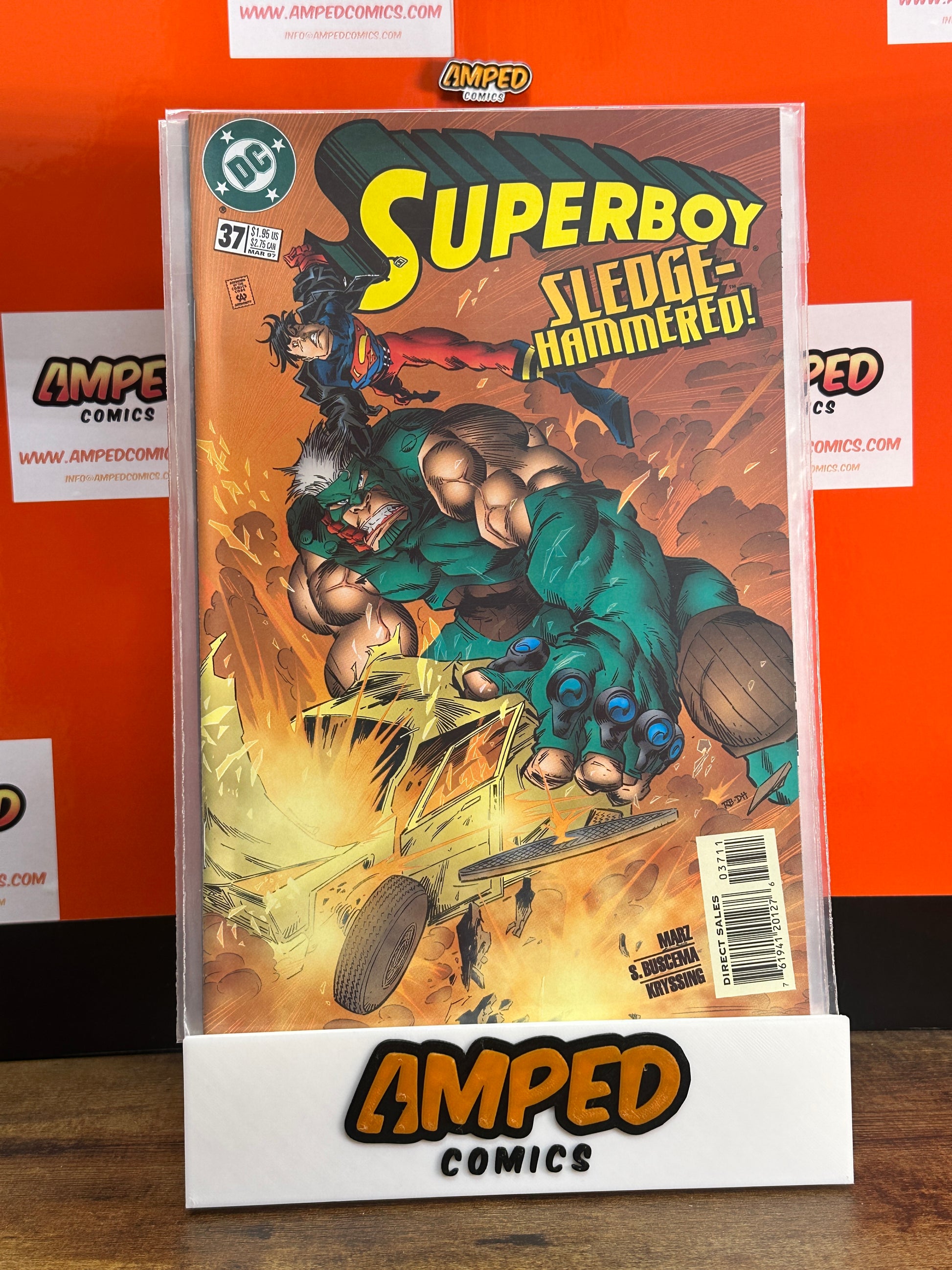 Superboy 37 DC Comics 1997 Sledge-Hammered