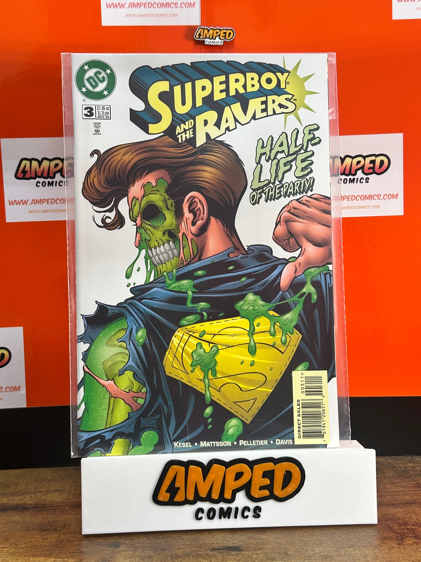 Superboy and the Ravers 3 DC Comics 1996