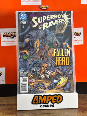 Superboy and the Ravers 5 DC Comics 1996 Fallen Hero