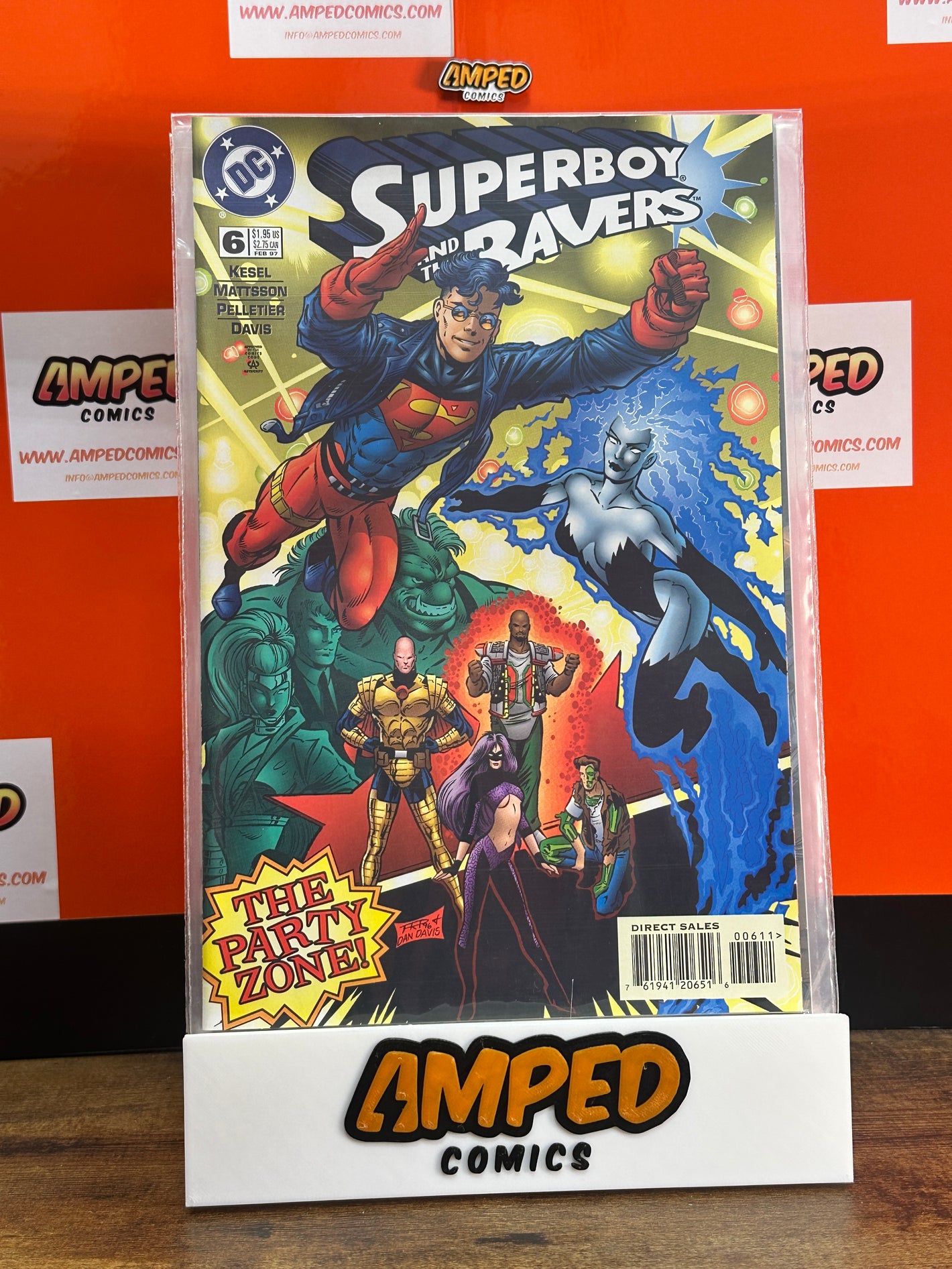 Superboy and the Ravers 6 DC Comics 1997