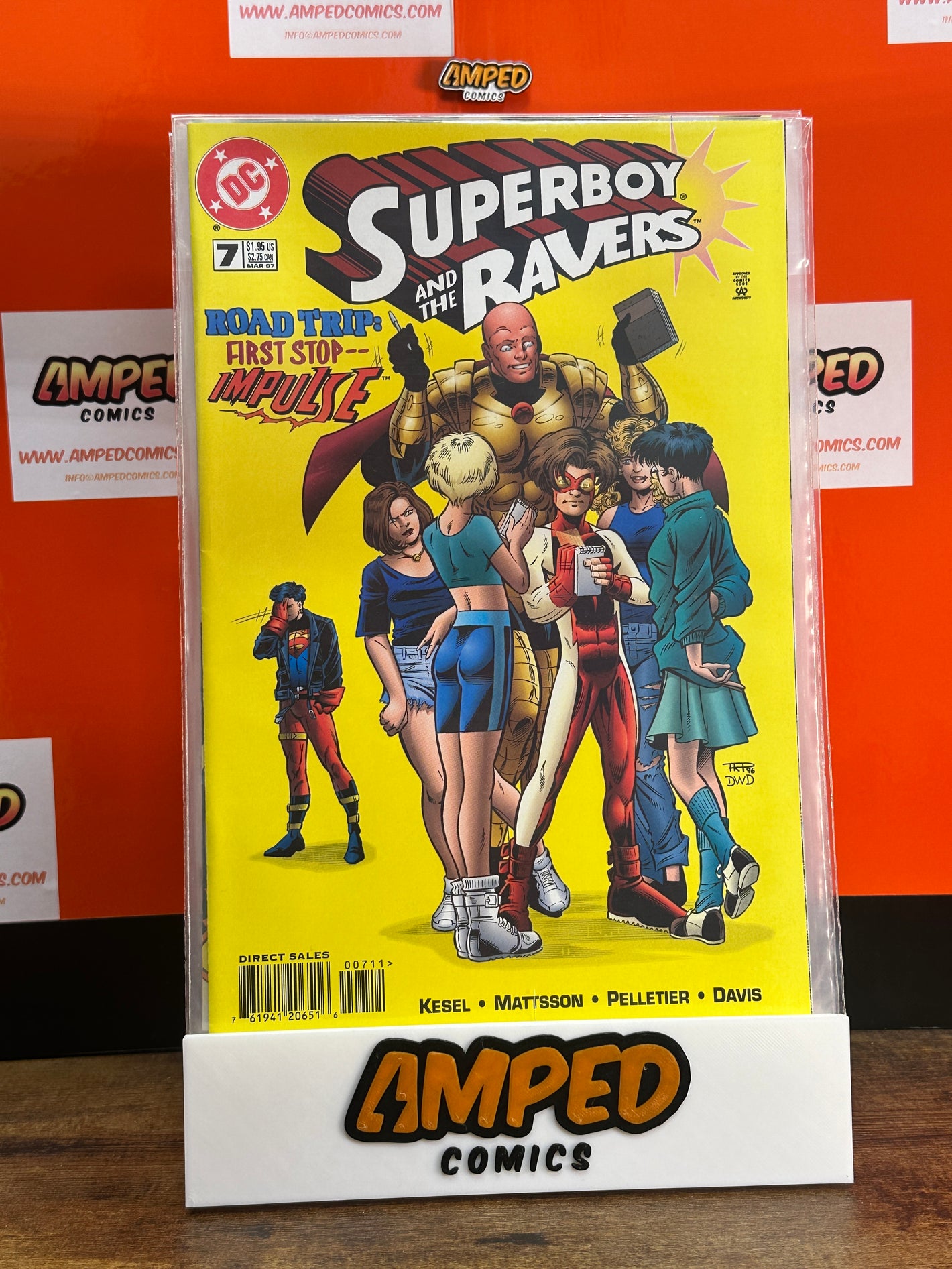 Superboy and the Ravers 7 DC Comics March 1997