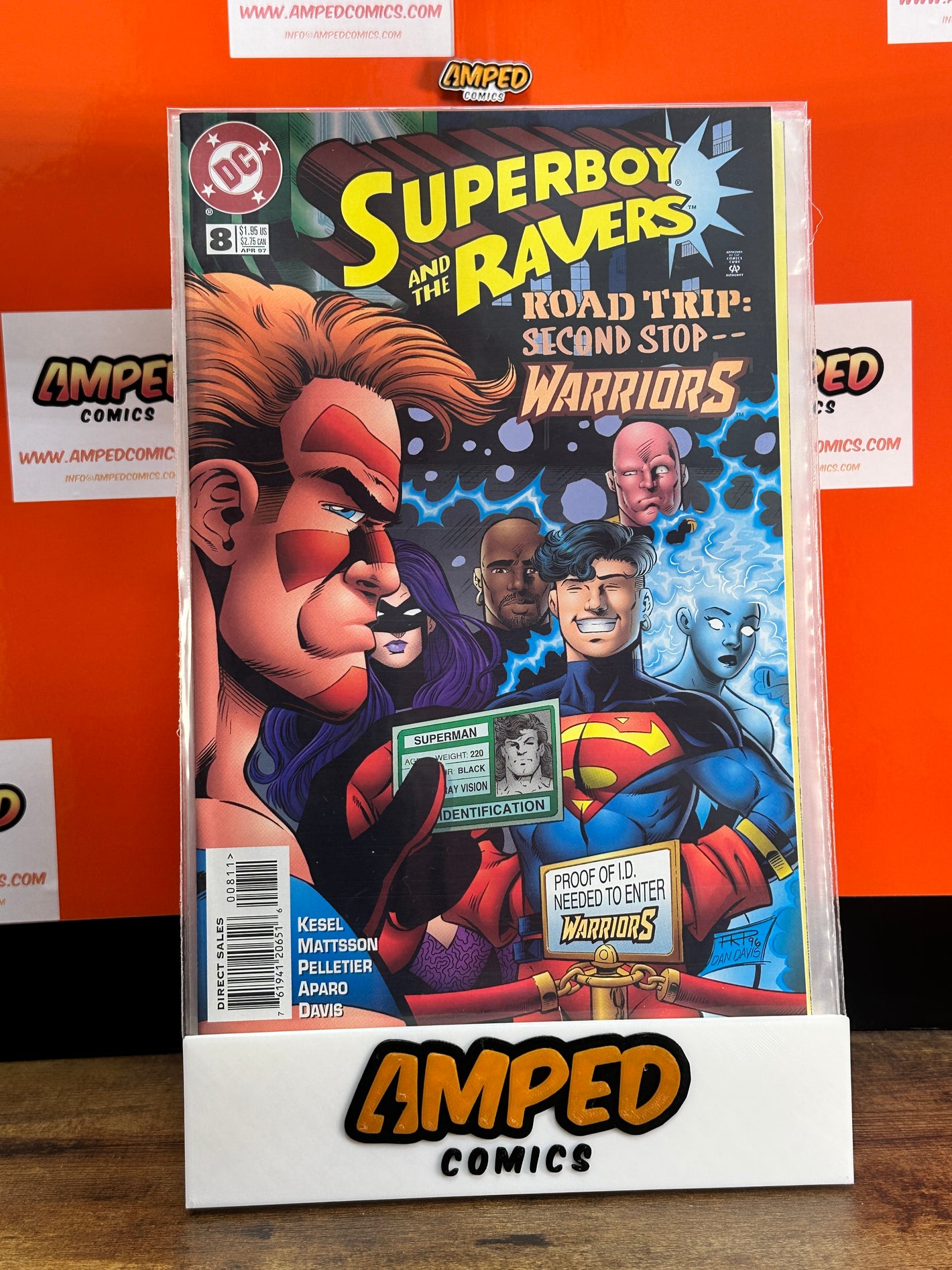 Superboy and the Ravers 8 DC Comics 1997 Road Trip Warriors