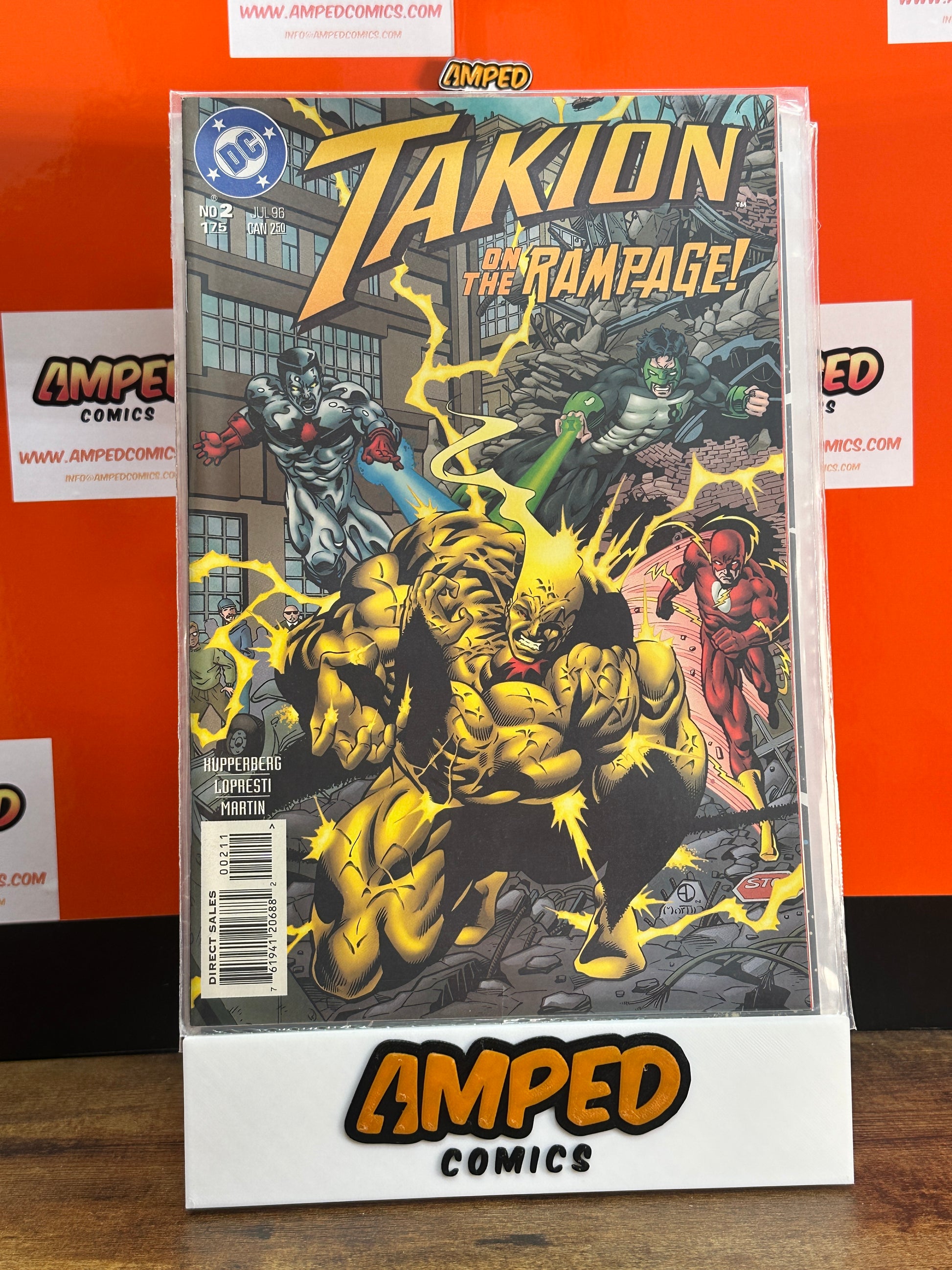 Takion 2 (Jan 1996, DC Comics) On the Rampage