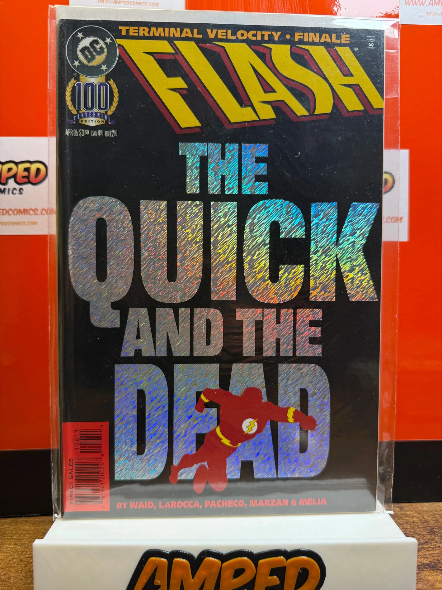 The Flash 100 DC Comics Terminal Velocity Finale Apr 1995