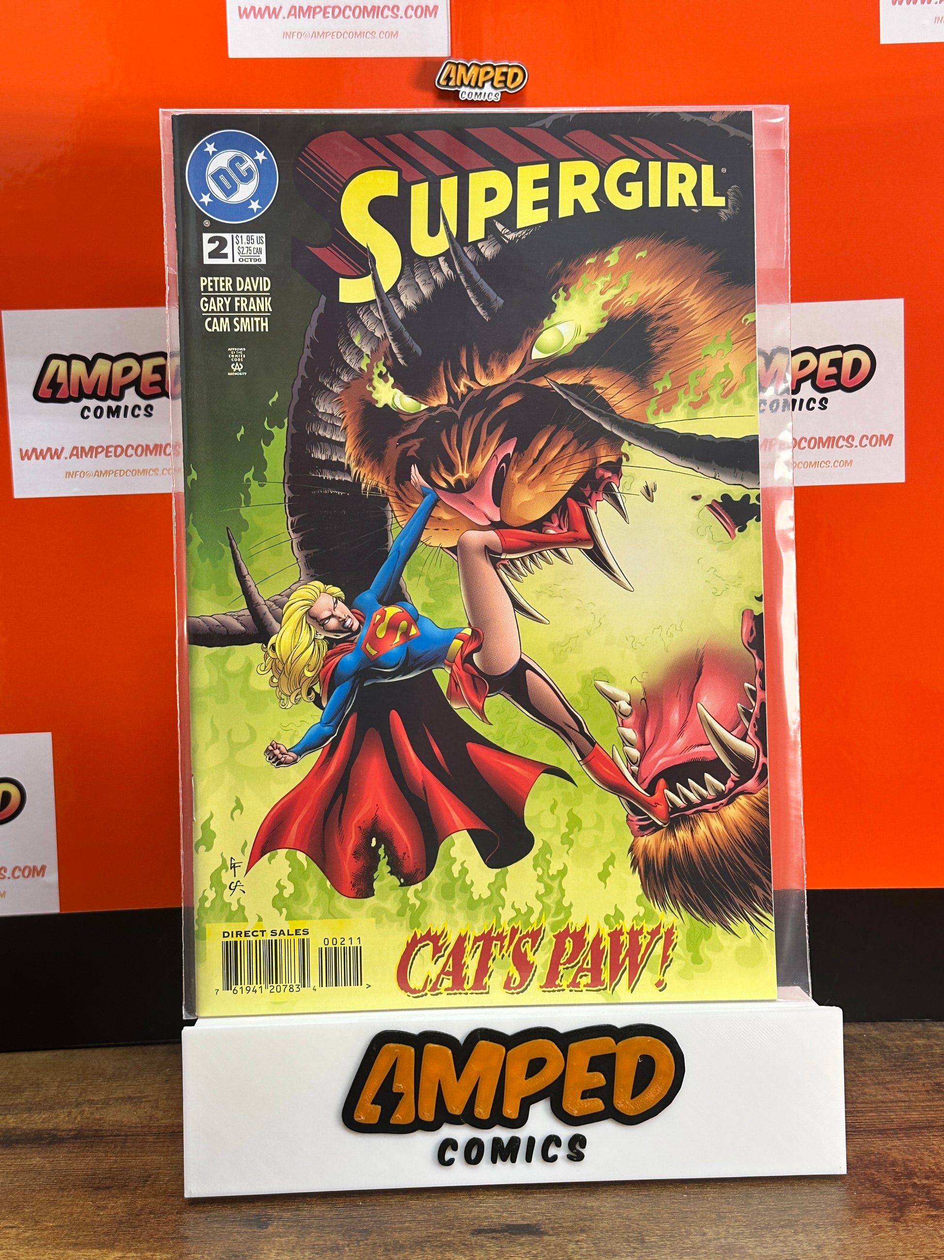 Supergirl 2 DC Comics 1996 Peter David Gary Frank Cats Paw