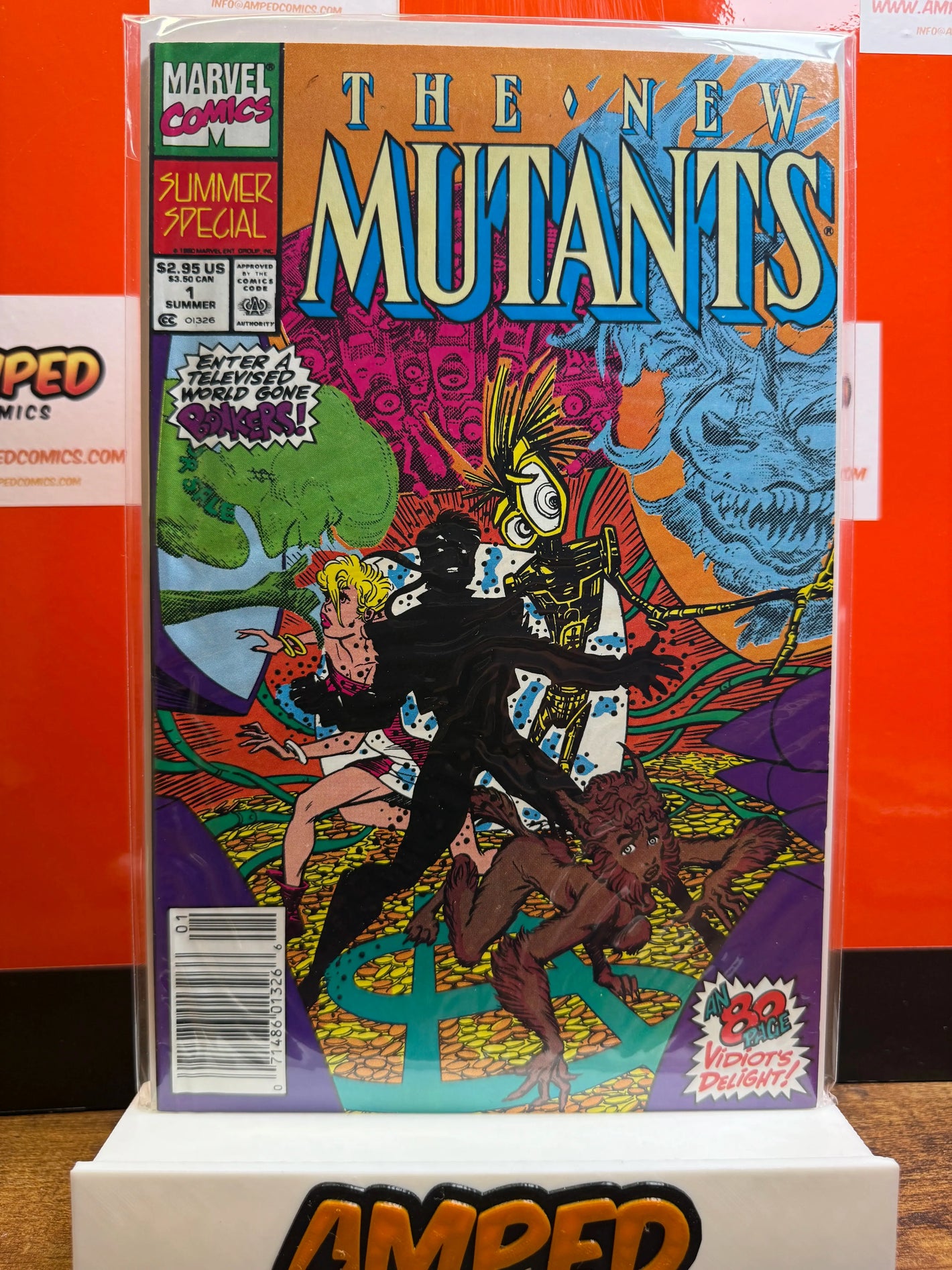 The New Mutants Summer Special 1 Marvel Comics 1990