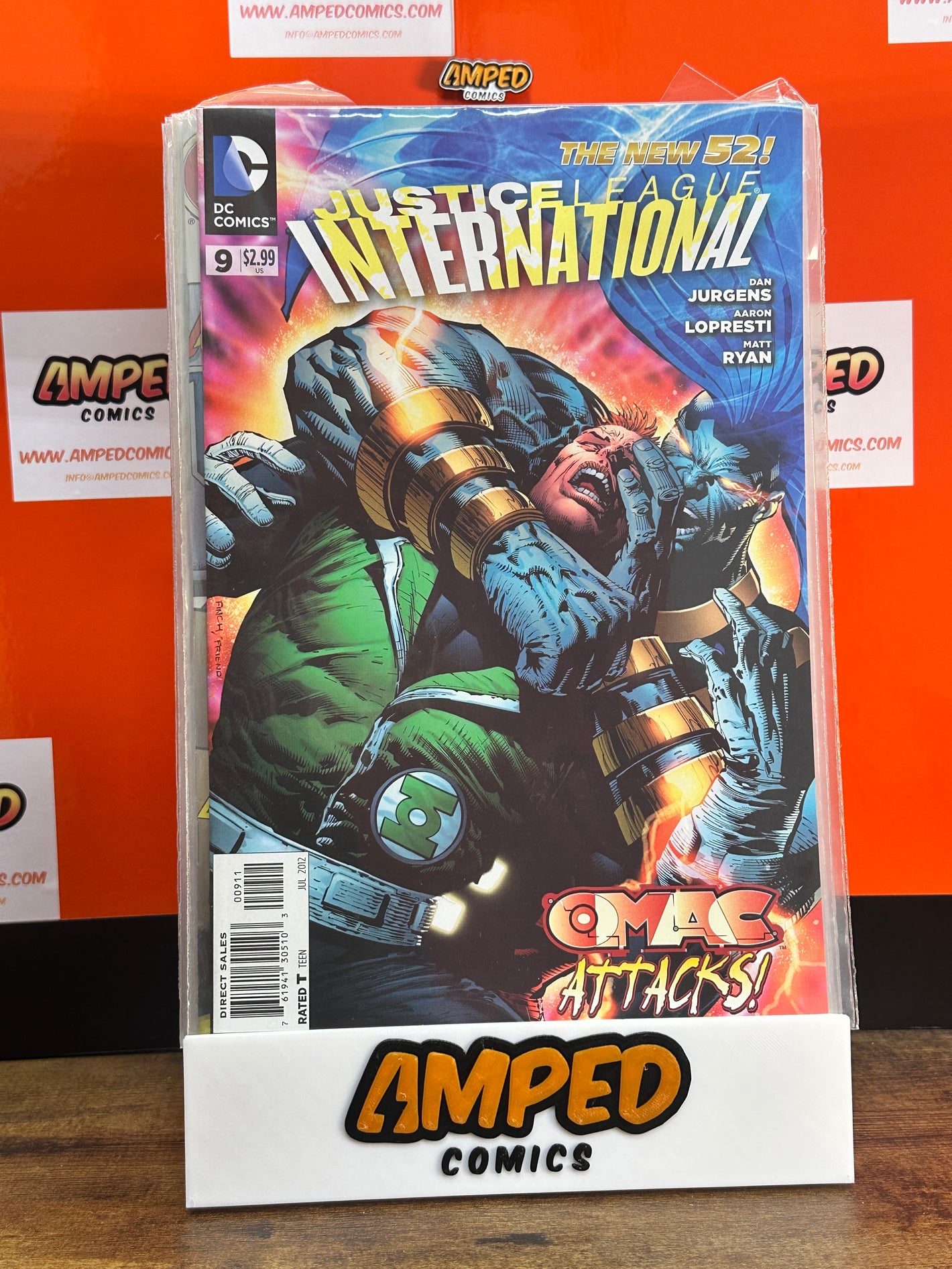 Justice League International 9 DC Comics The New 52 (July 2012)