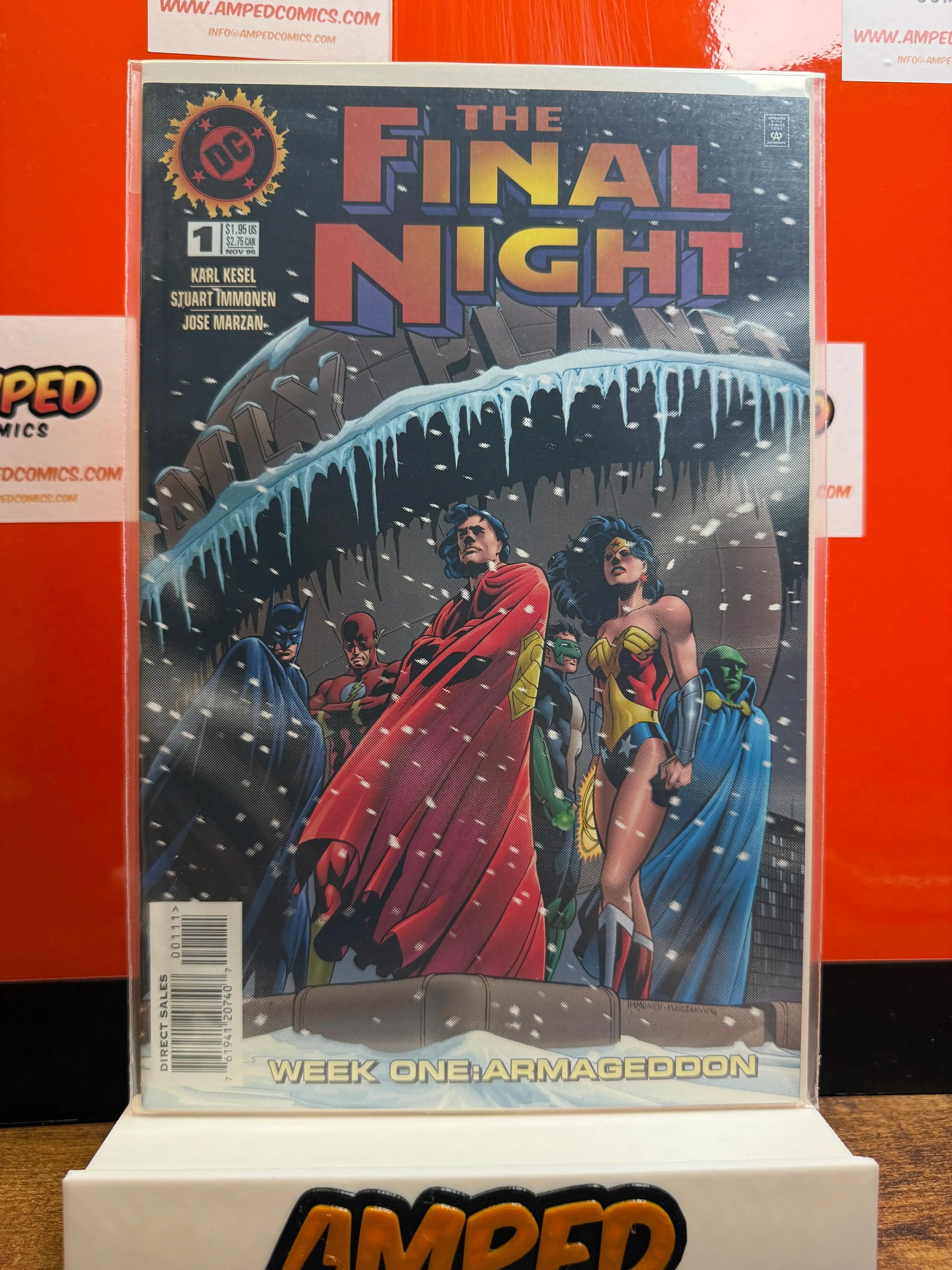 The Final Night 1 (1996) DC Comics - Week One Armageddon