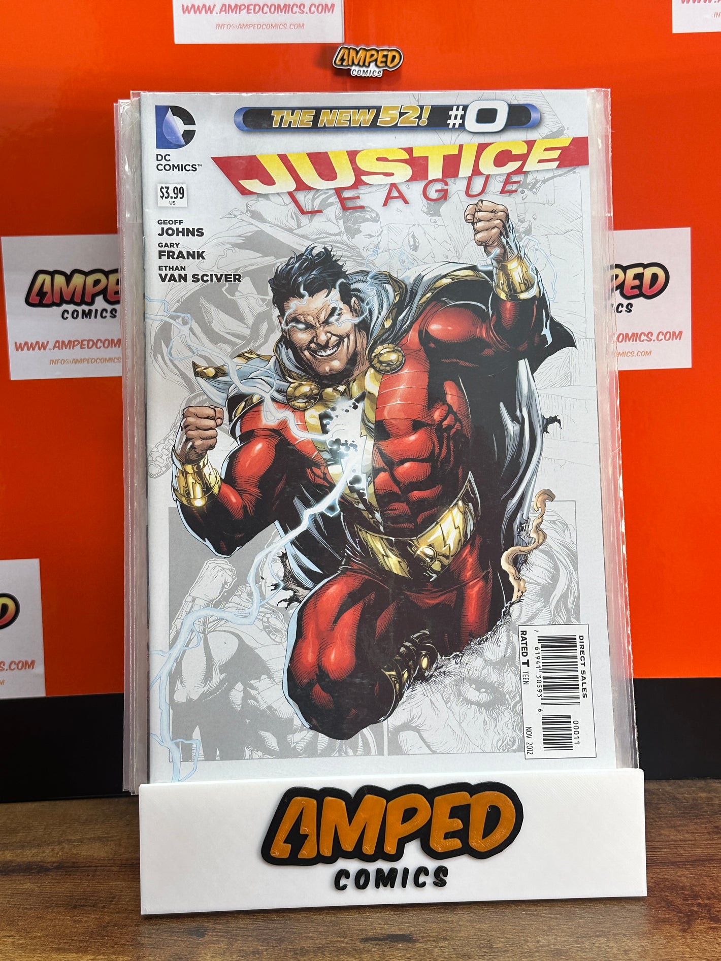 Justice League 0 The New 52 DC Comics Nov 2012