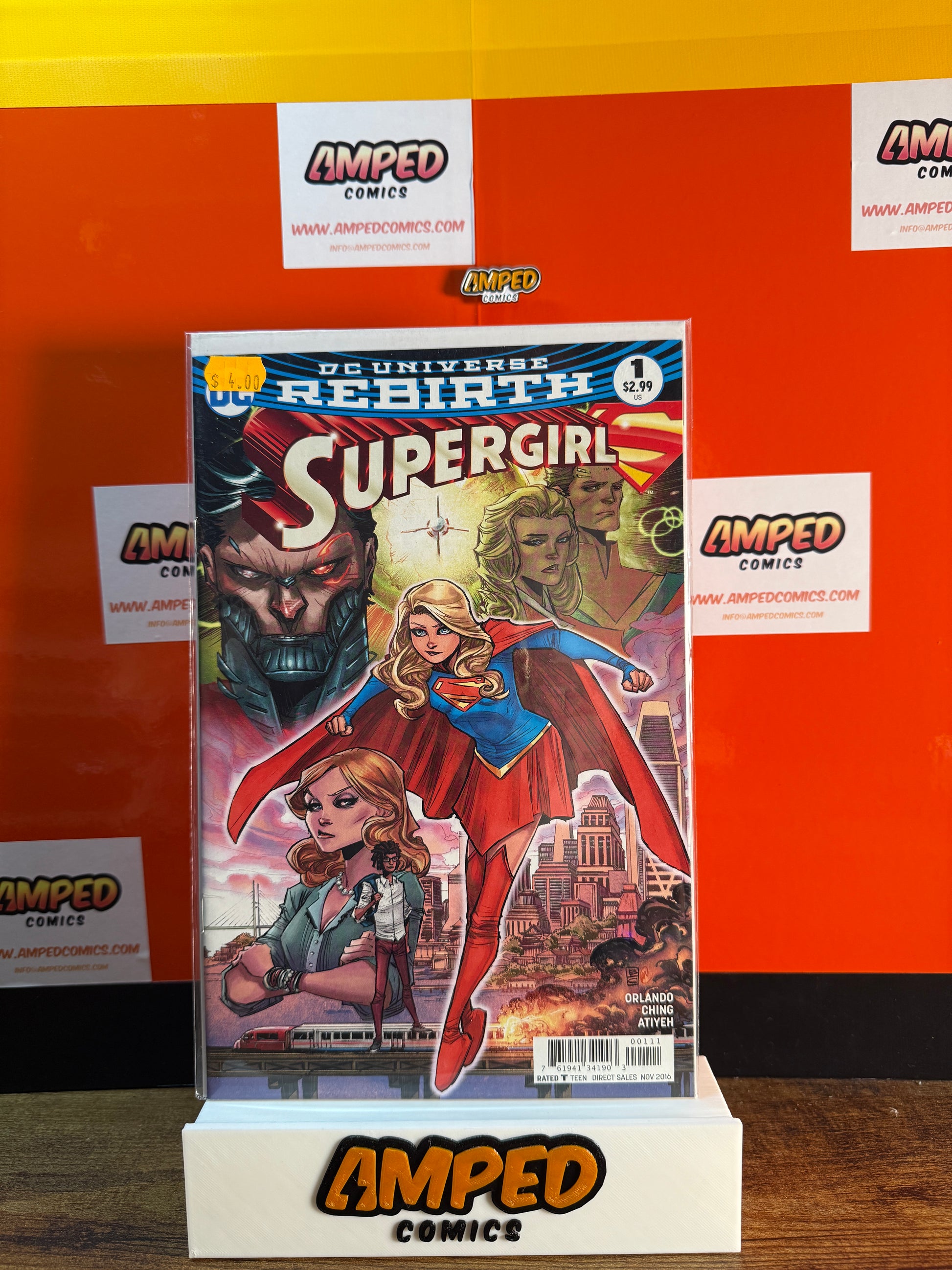 Supergirl 1 DC Universe Rebirth (2016) Steve Orlando