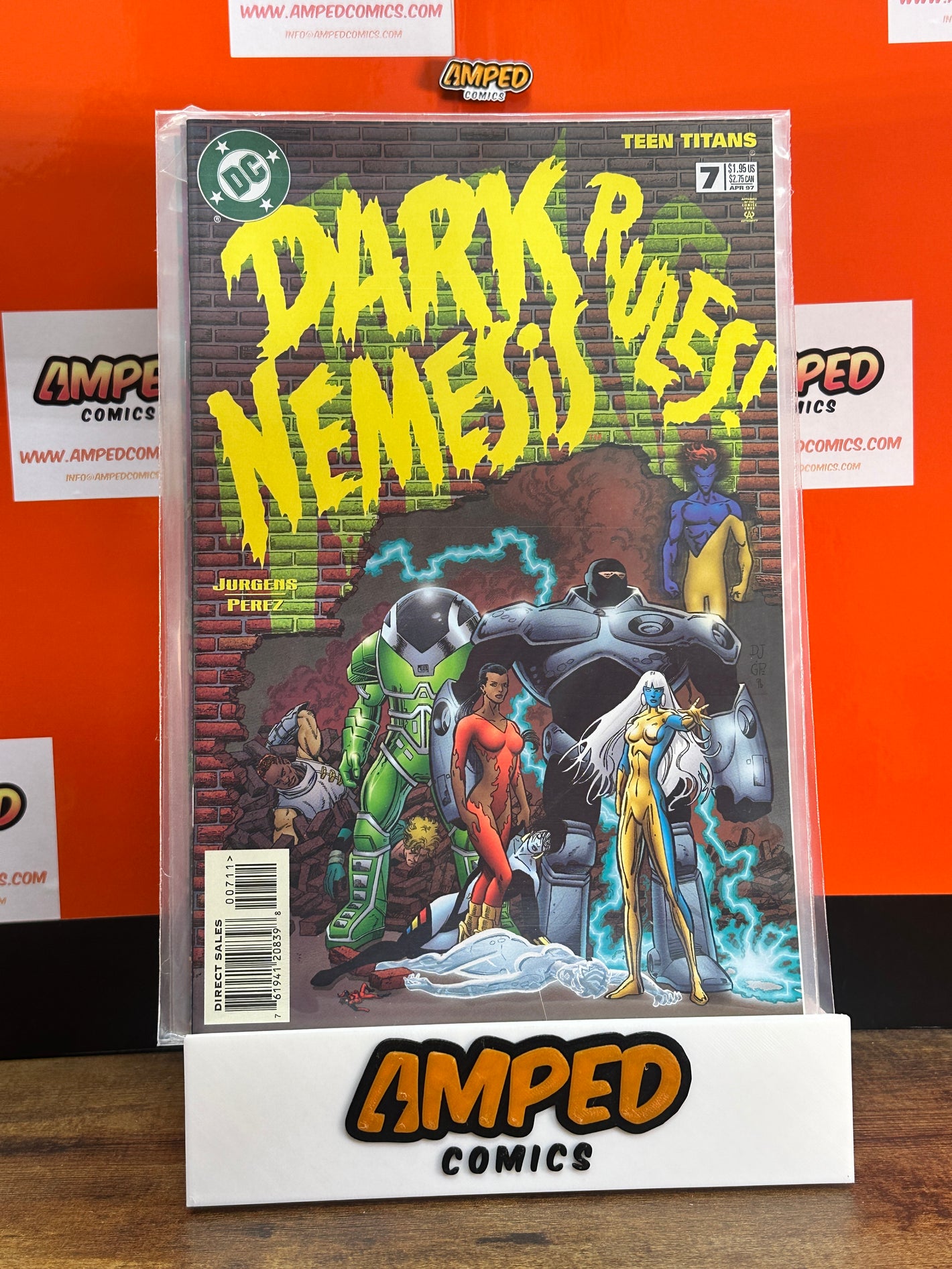 Teen Titans 7 Dark Nemesis Rules DC Comics 1997