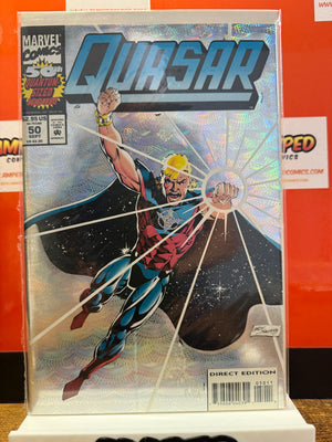 Quasar 50 Marvel Comics 1993 50th Issue Holographic Cover