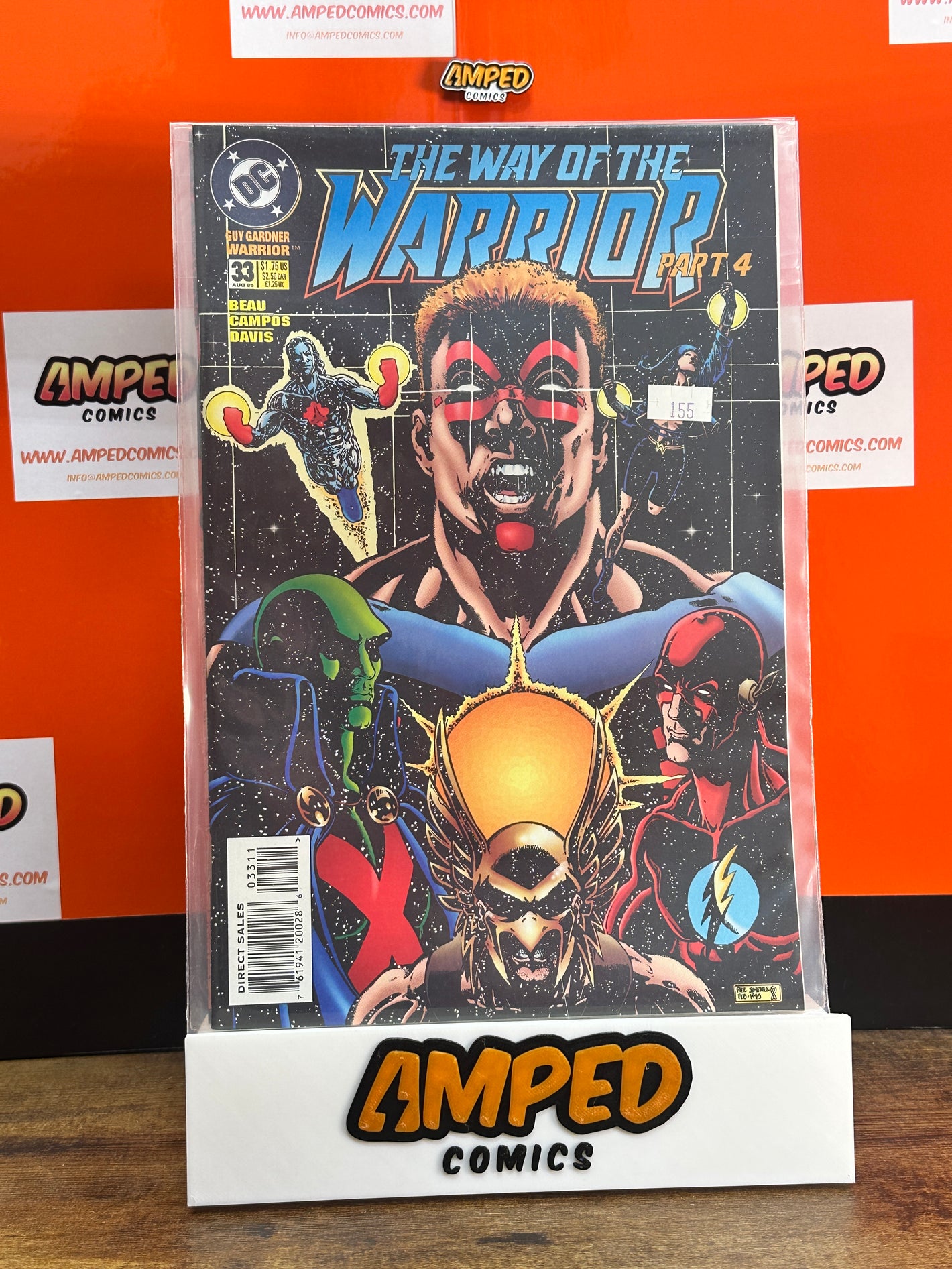 Guy Gardner Warrior 33 DC Comics 1995 The Way of the Warrior Part 4