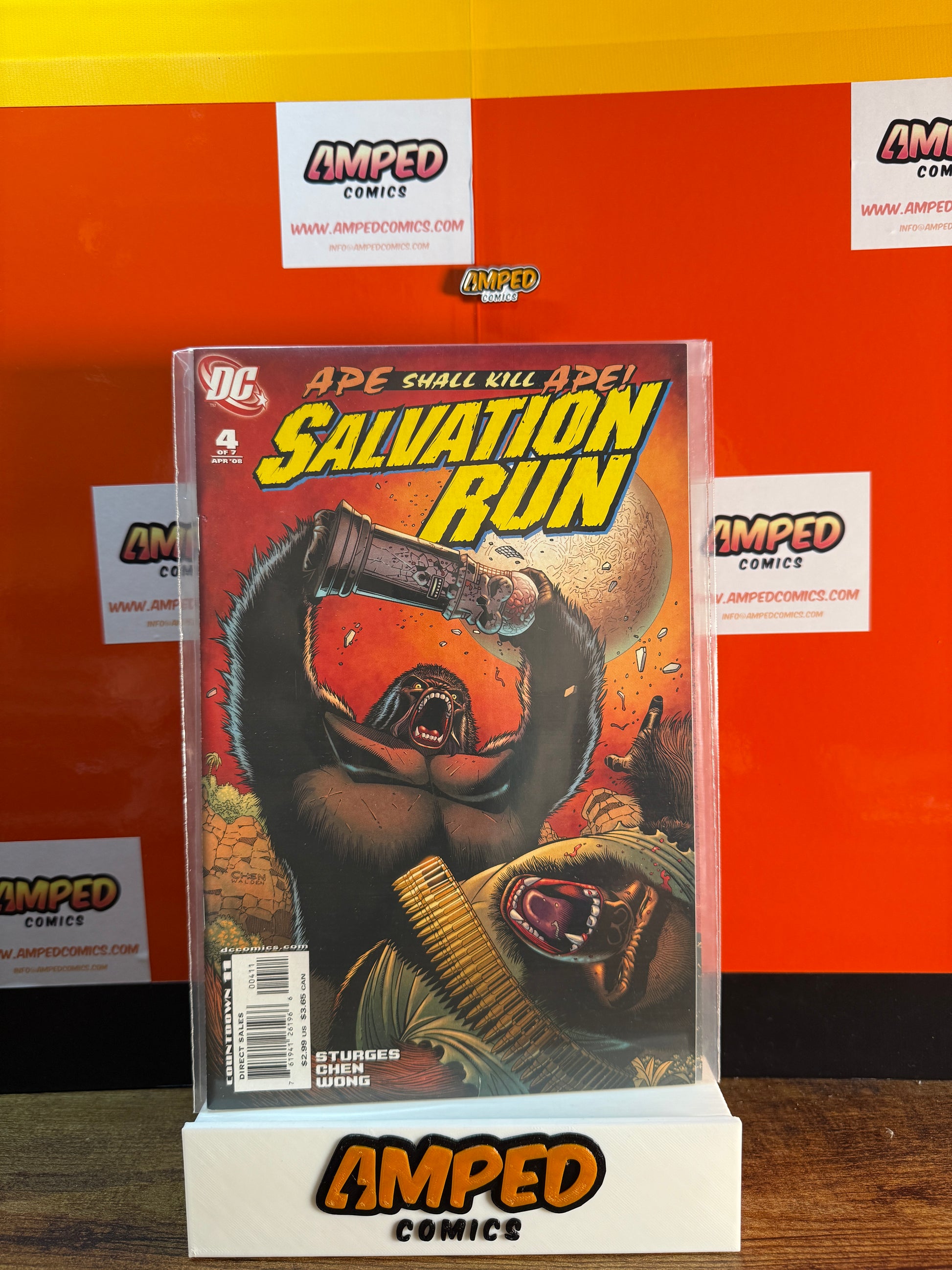 Salvation Run 4 DC Comics Apr 2008 Sturges Chen Wong