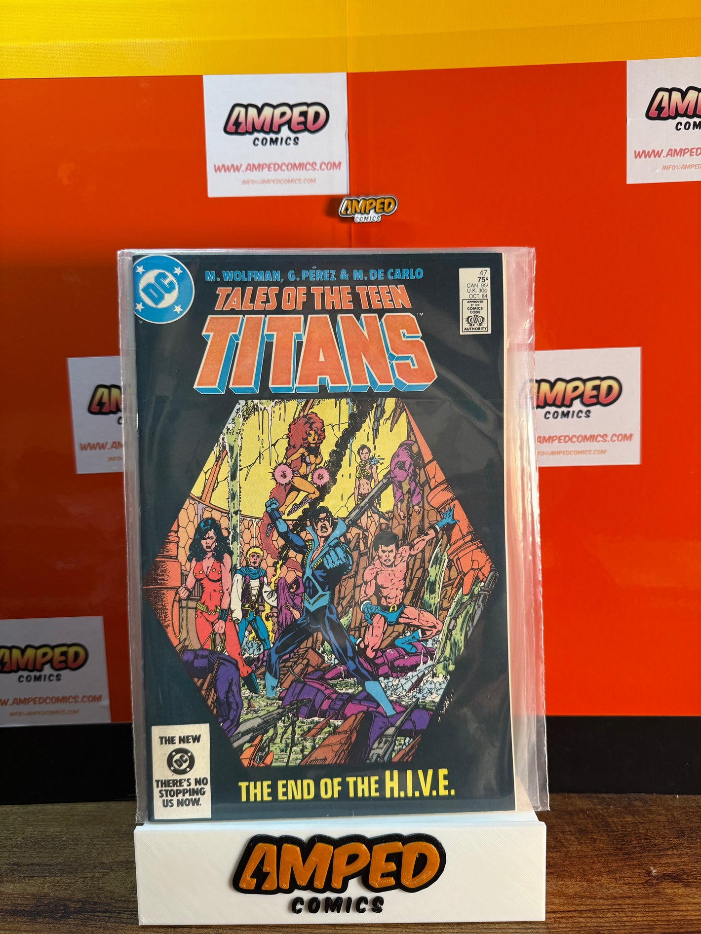 Tales of the Teen Titans 47 DC Comics 1984 Wolfman Perez