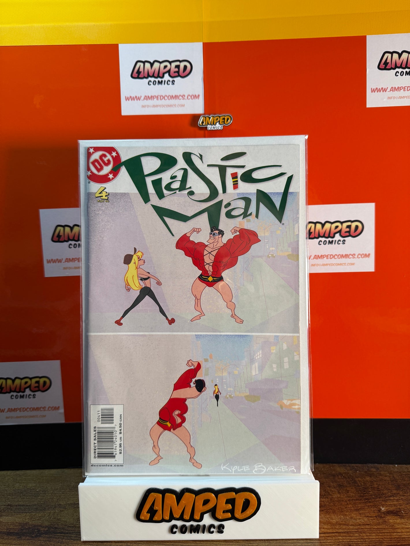 Plastic Man 4 DC Comics 2004 Kyle Baker Cover