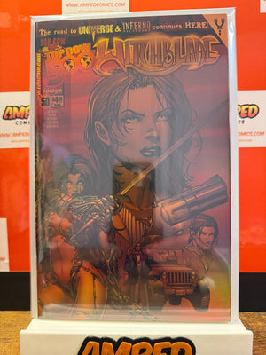 Witchblade 50 (Aug 2001) Dynamic Forces Exclusive Chrome w/ COA