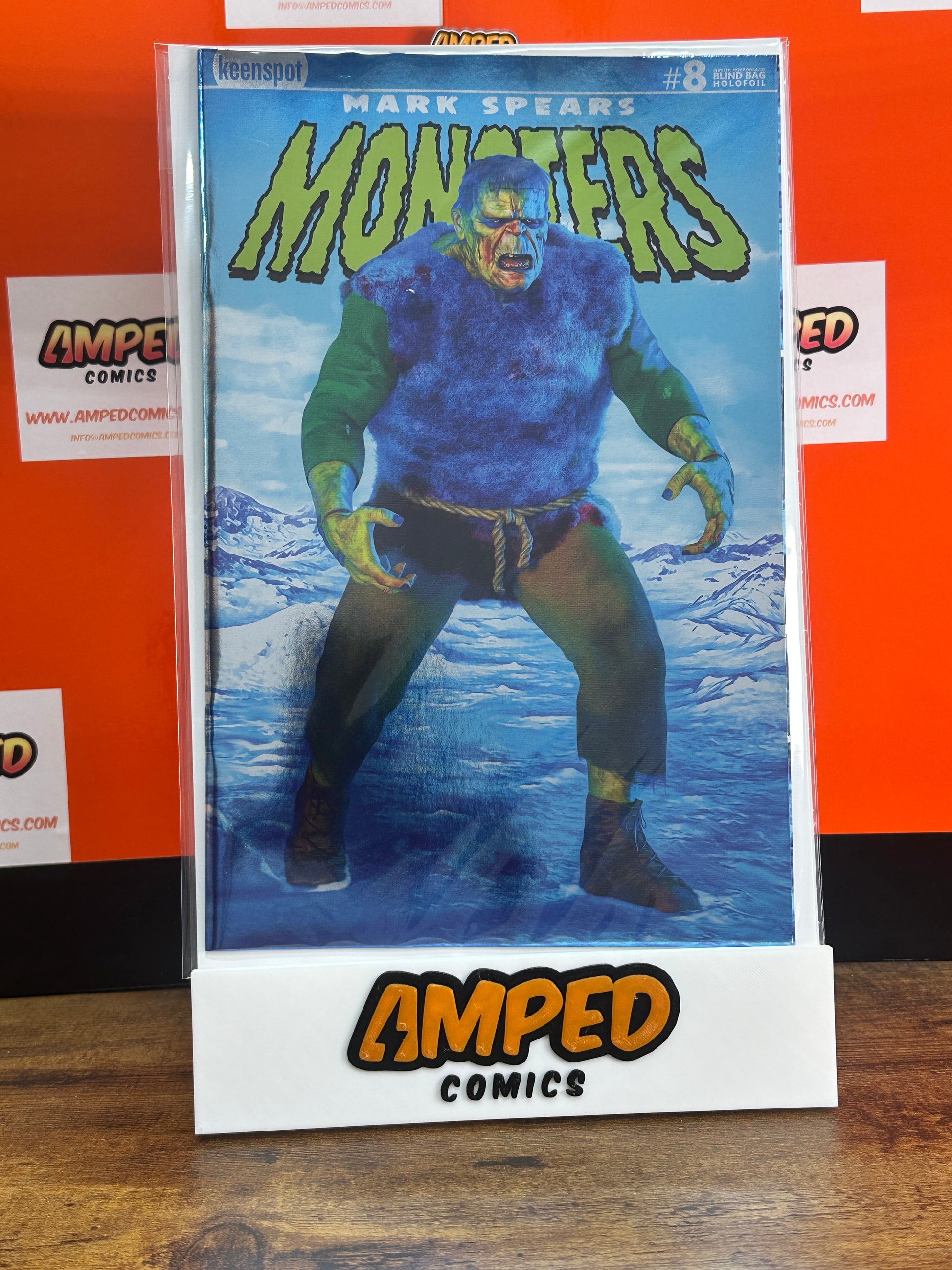 Mark Spears Monsters 8 Variant Cover A48 FOIL 1:300 Keenspot