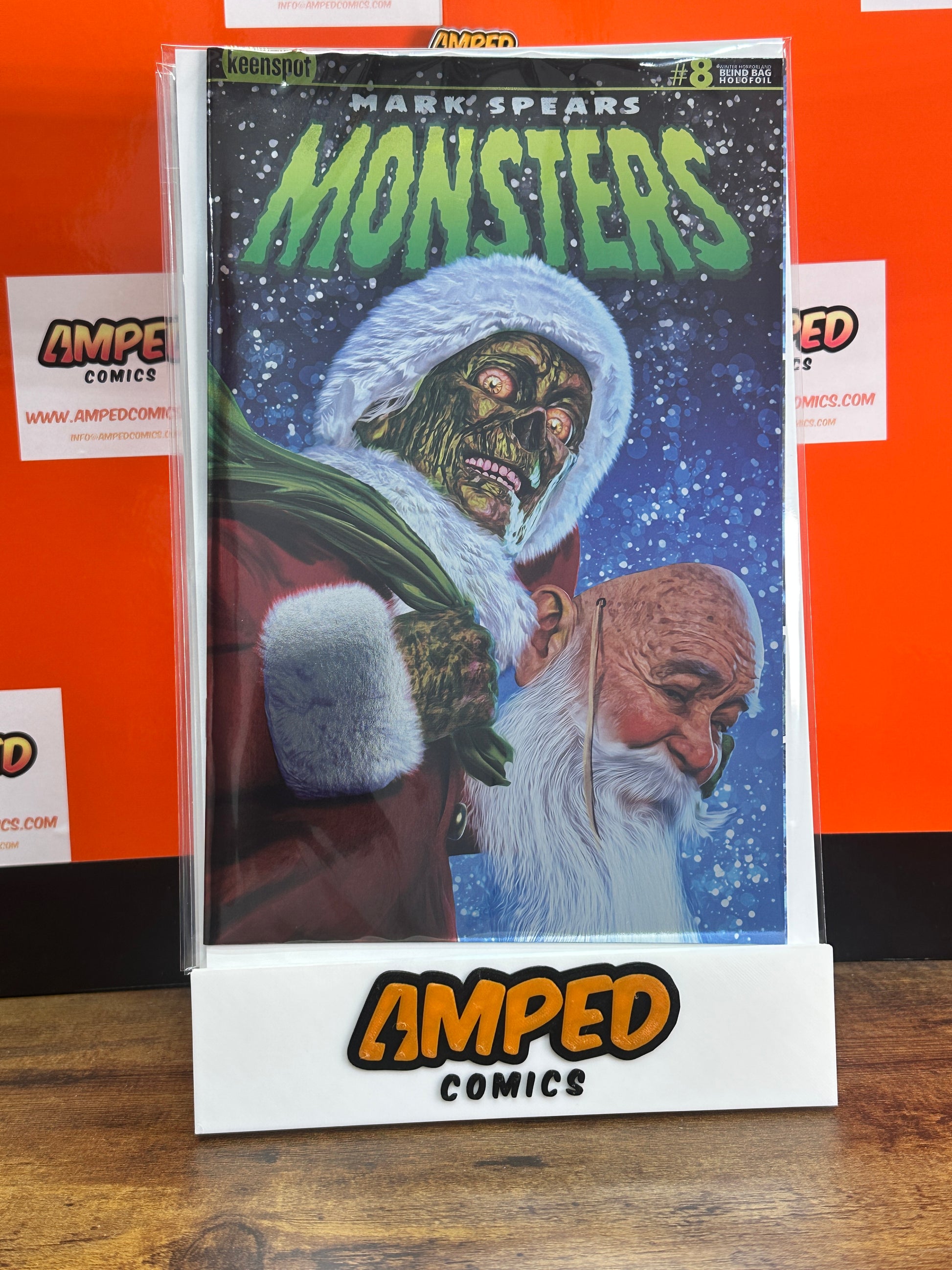 Mark Spears Monsters 8 Variant Cover A37 FOIL Keenspot