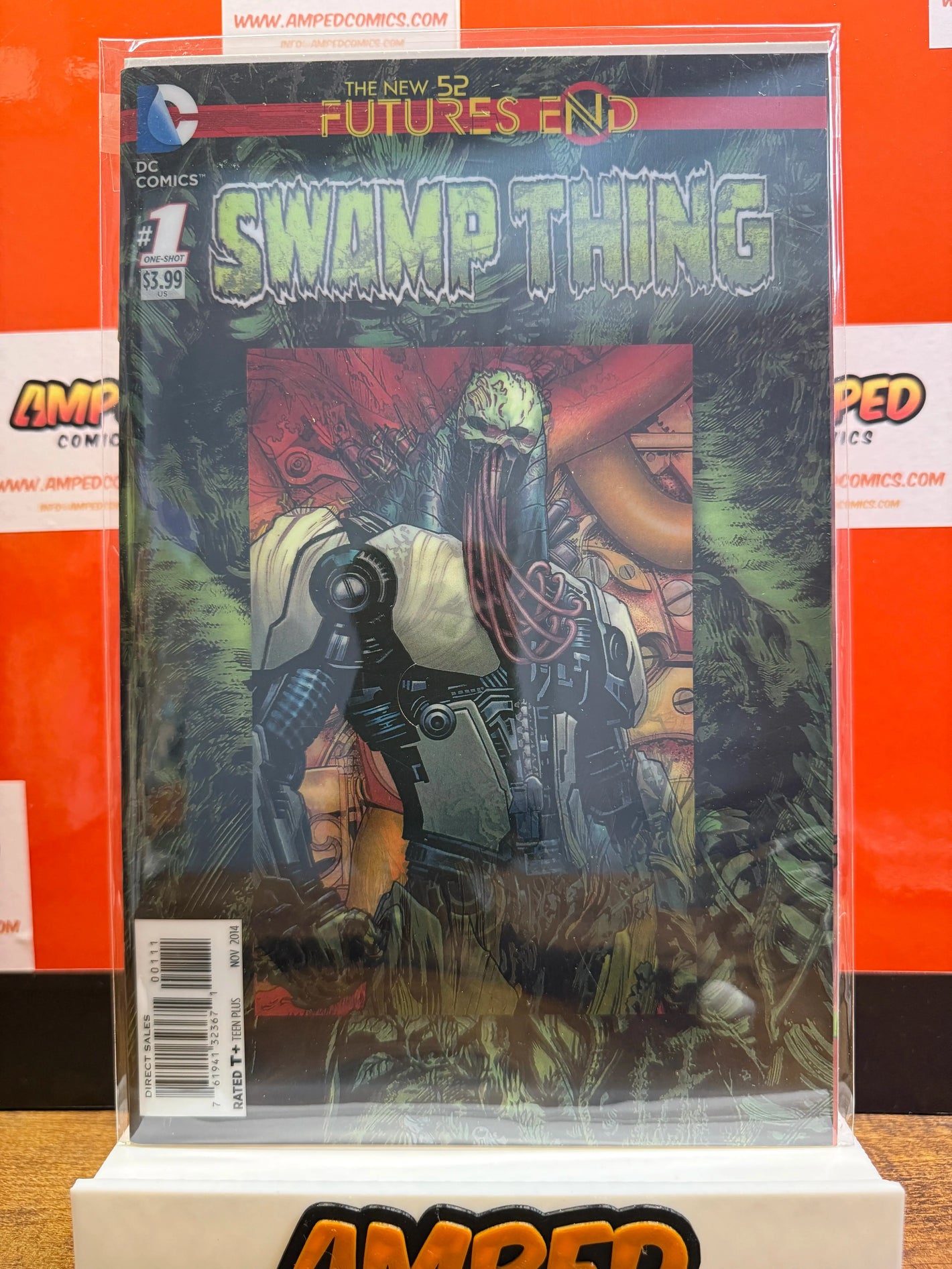Swamp Thing 1 Futures End One-Shot DC Comics 2014 Lenticular