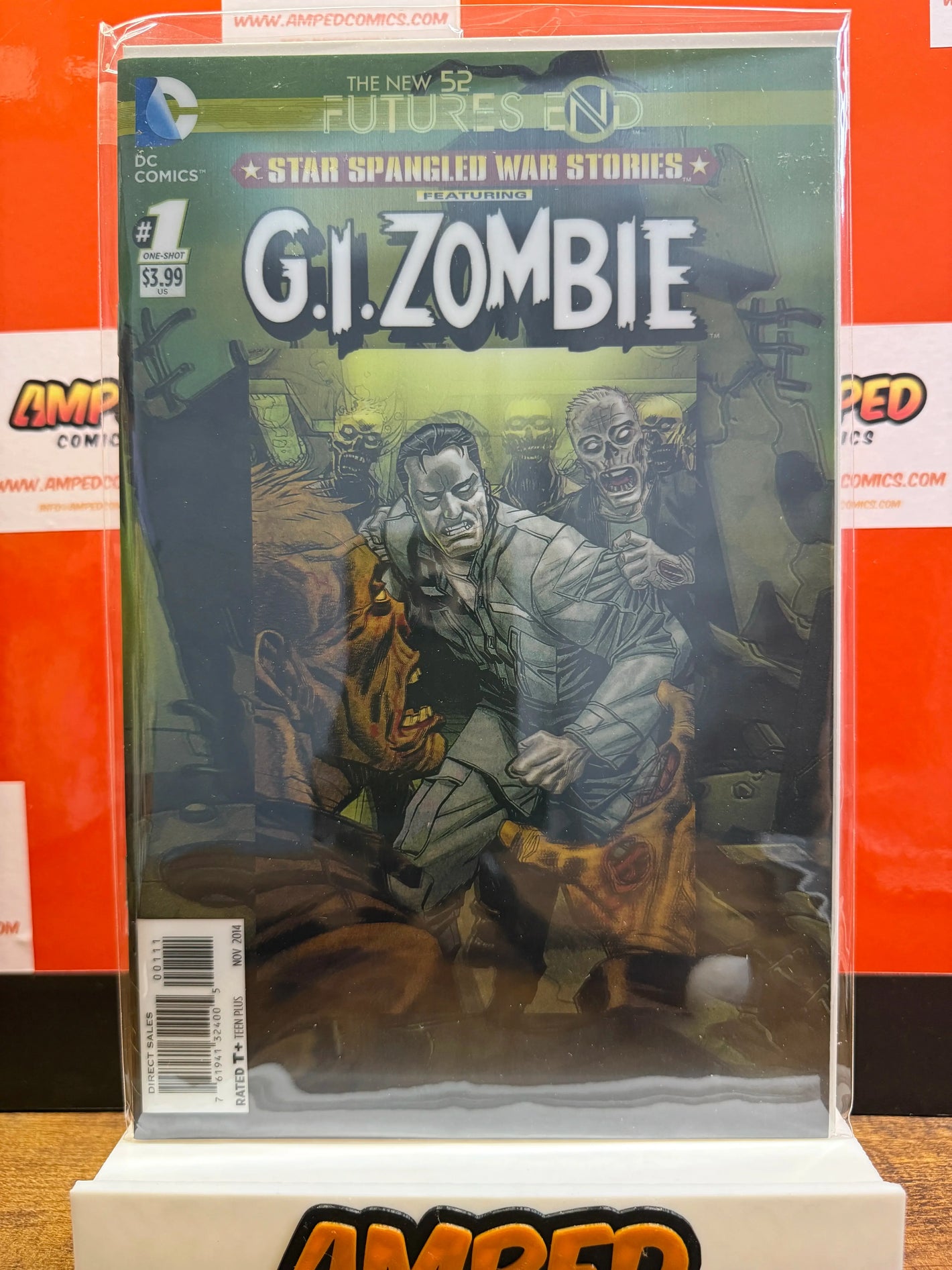 Star Spangled War Stories 1 G.I. Zombie DC Comics Futures End Lenticular