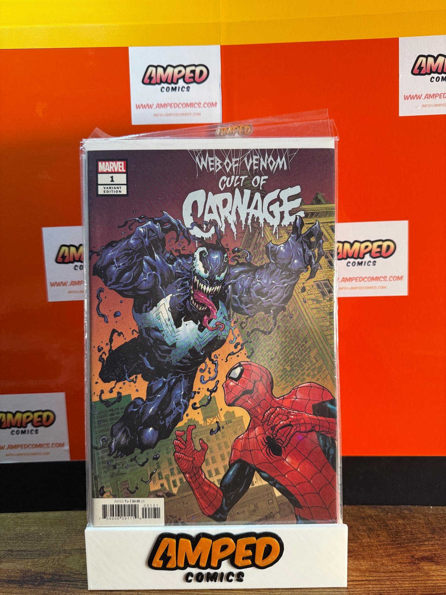 Web of Venom Cult of Carnage 1 Variant Edition Marvel