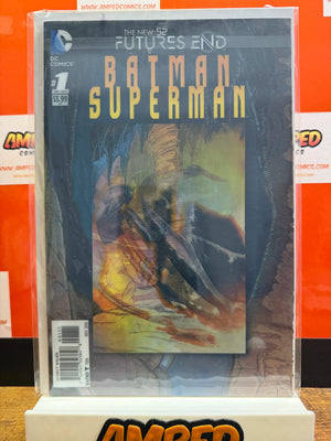 Batman Superman Futures End 1 One-Shot DC Comics 2014 Lenticular