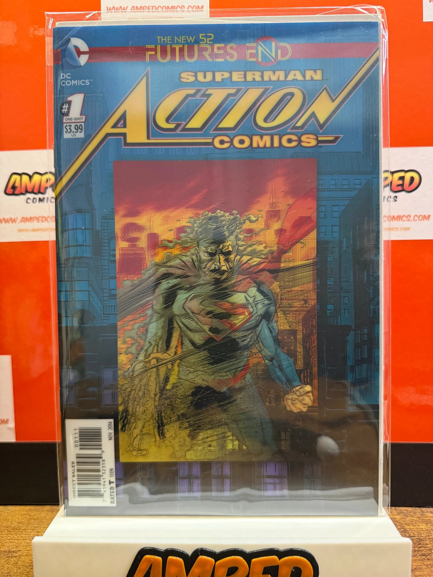 Action Comics 1 Futures End One-Shot DC Comics 2014 Lenticular