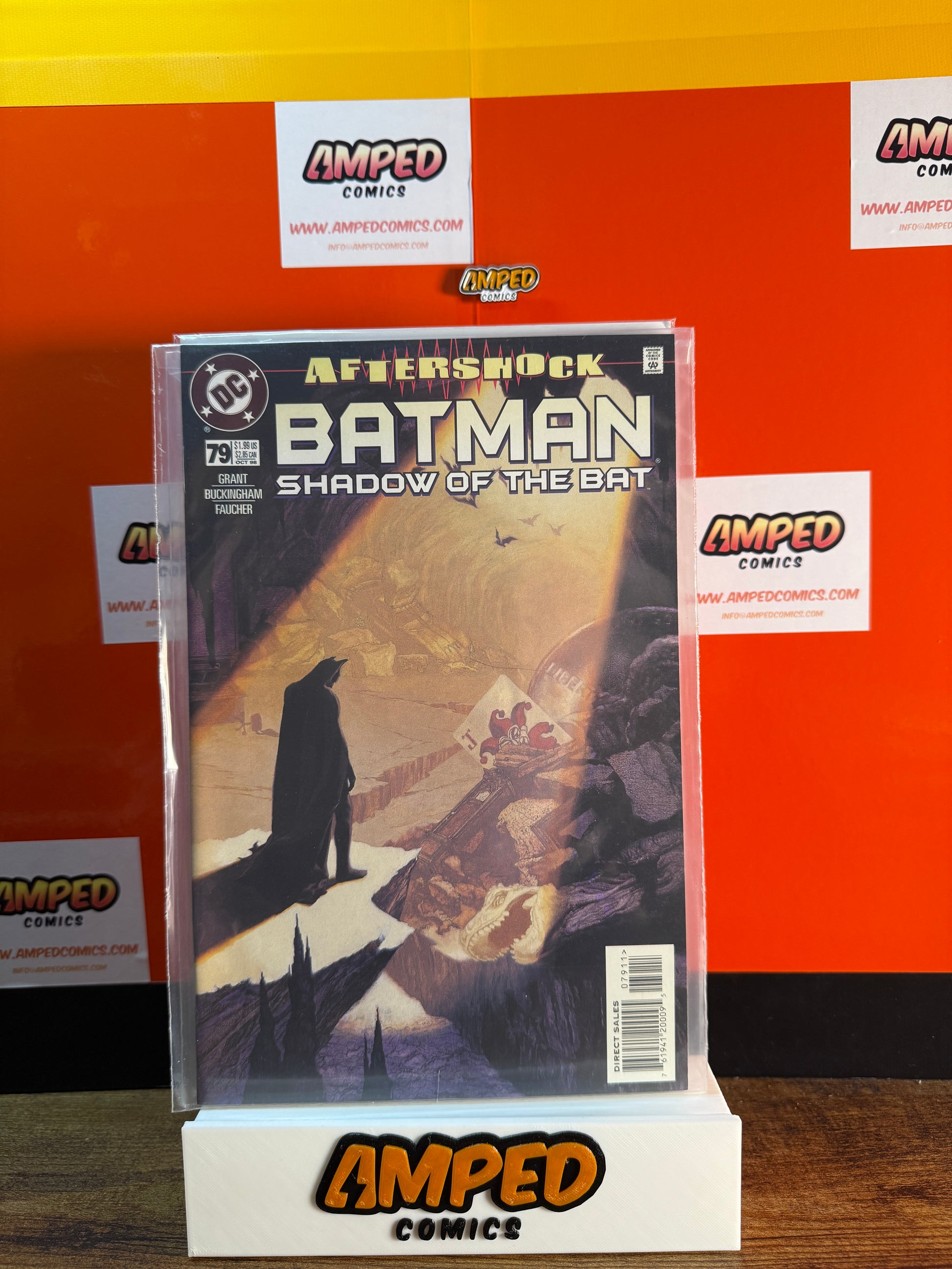 Batman Shadow of the Bat 79 Aftershock DC Comics 1998