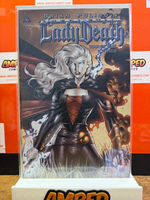 Medieval Lady Death 1 War of the Winds Avatar Press 2003 Platinum Variant