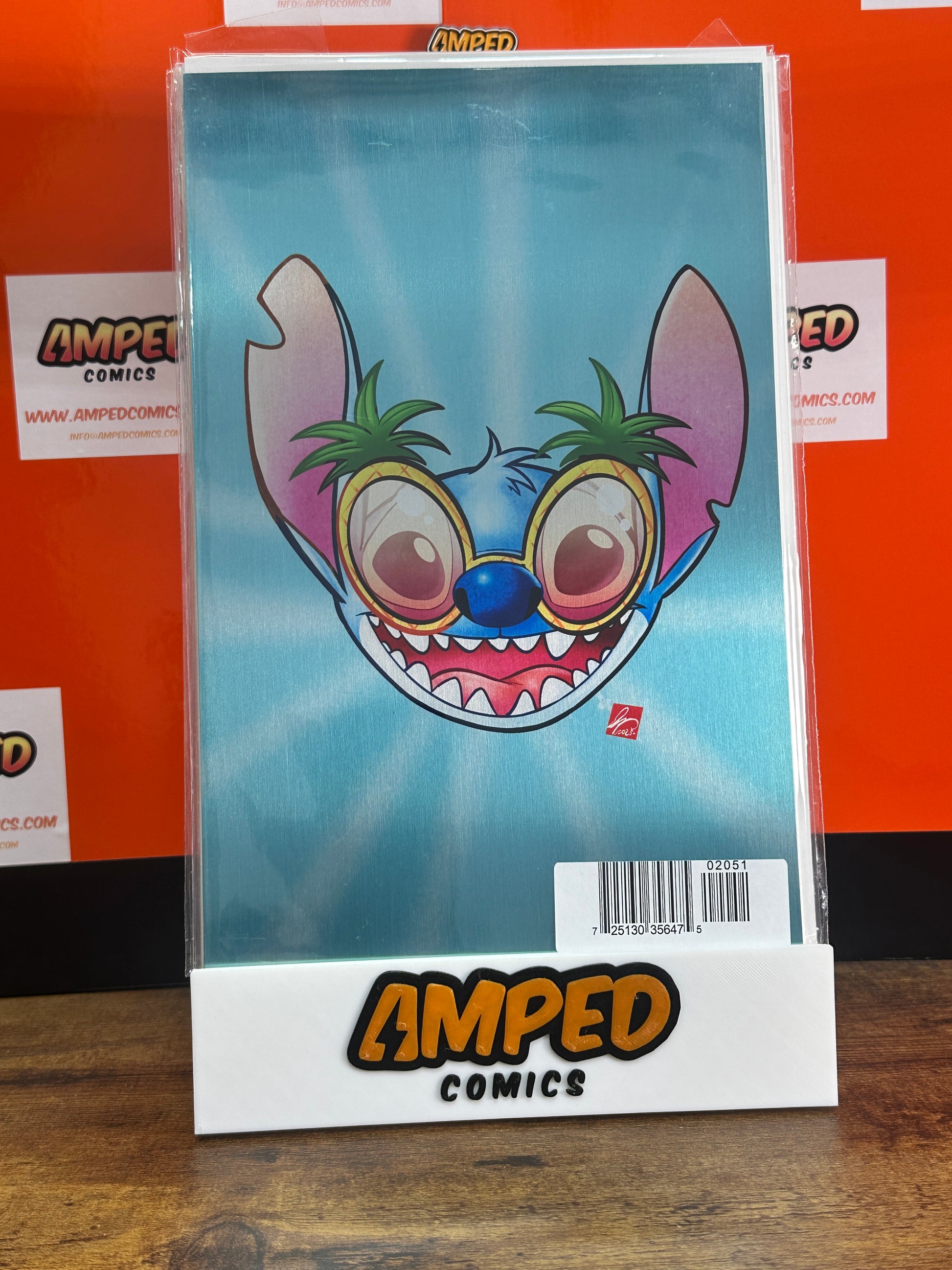 STITCH #2 CVR E CIRO CANGIALOSI METAL VIRGIN VARIANT