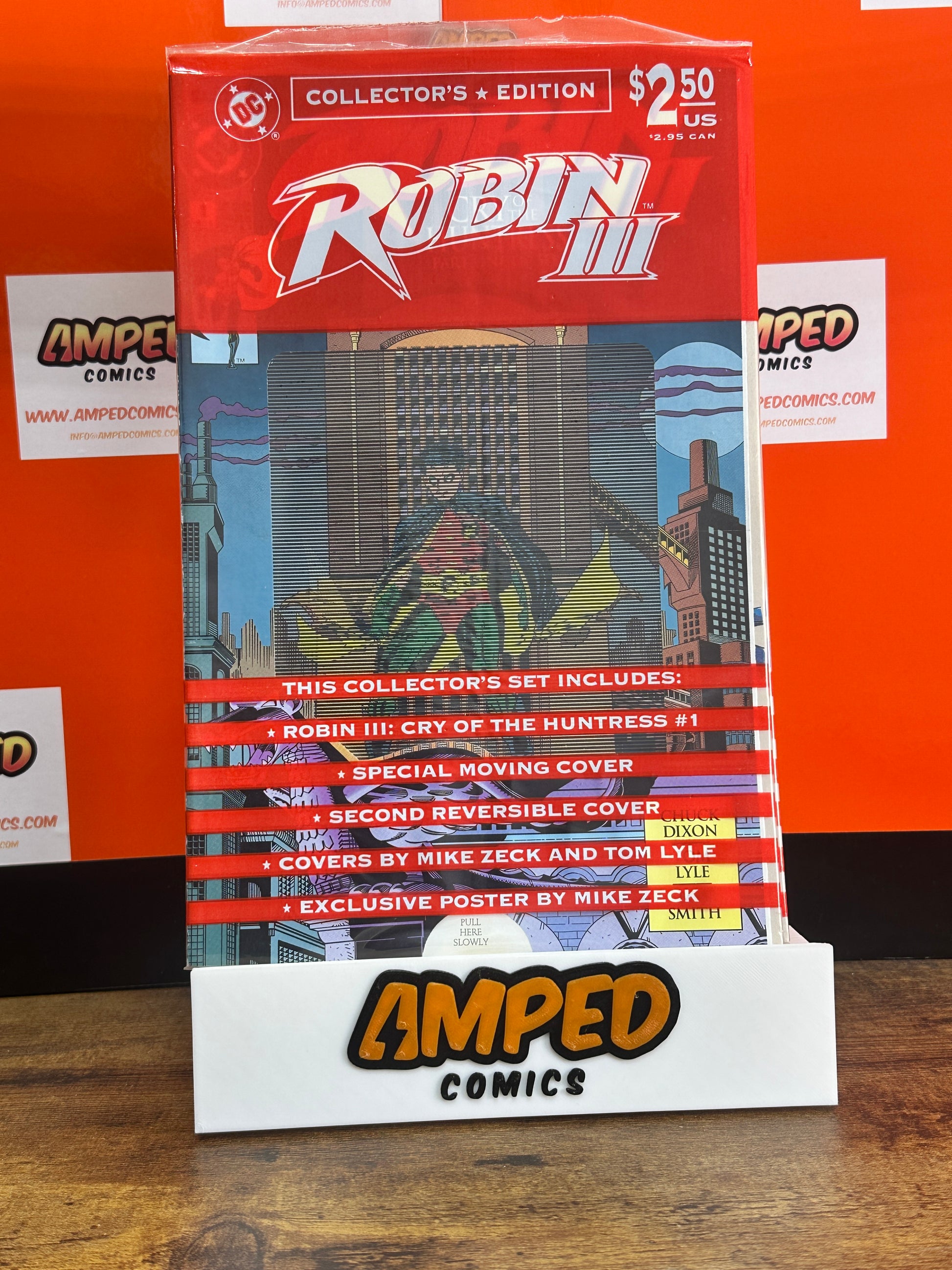 Robin III Cry of the Huntress 1 Collectors Edition DC Comics Open